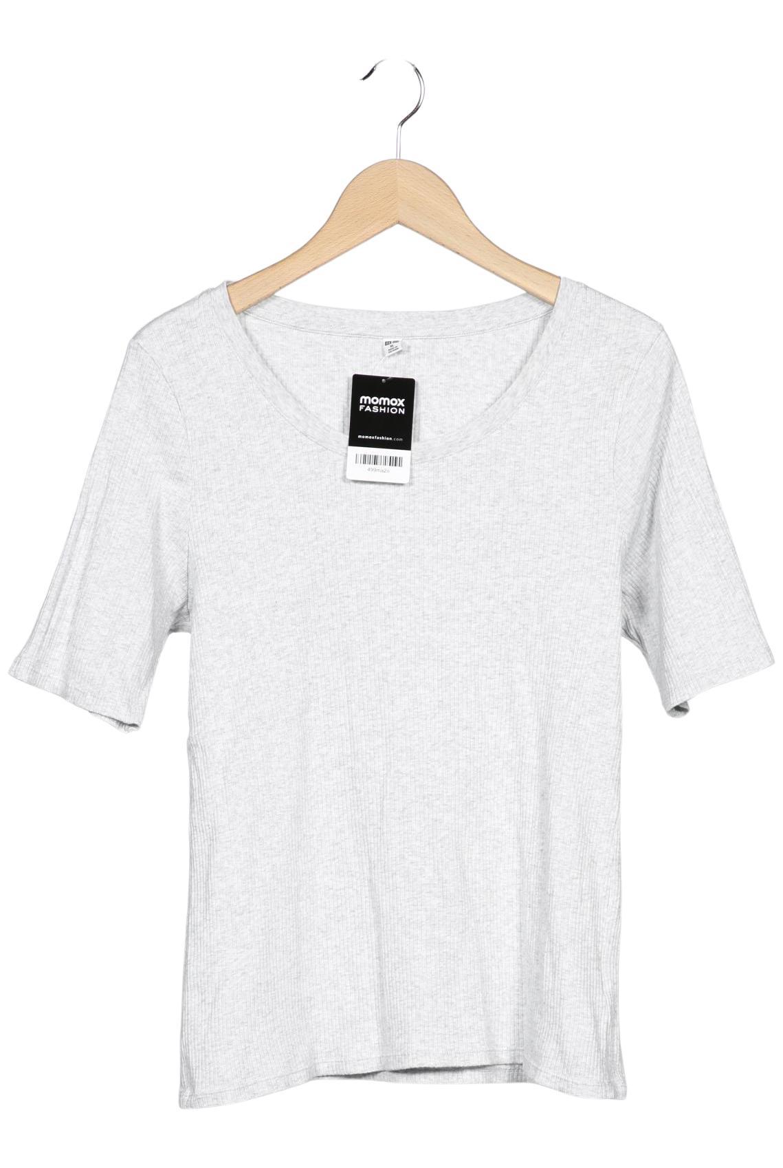 

uniqlo Damen T-Shirt, grau, Gr. 44