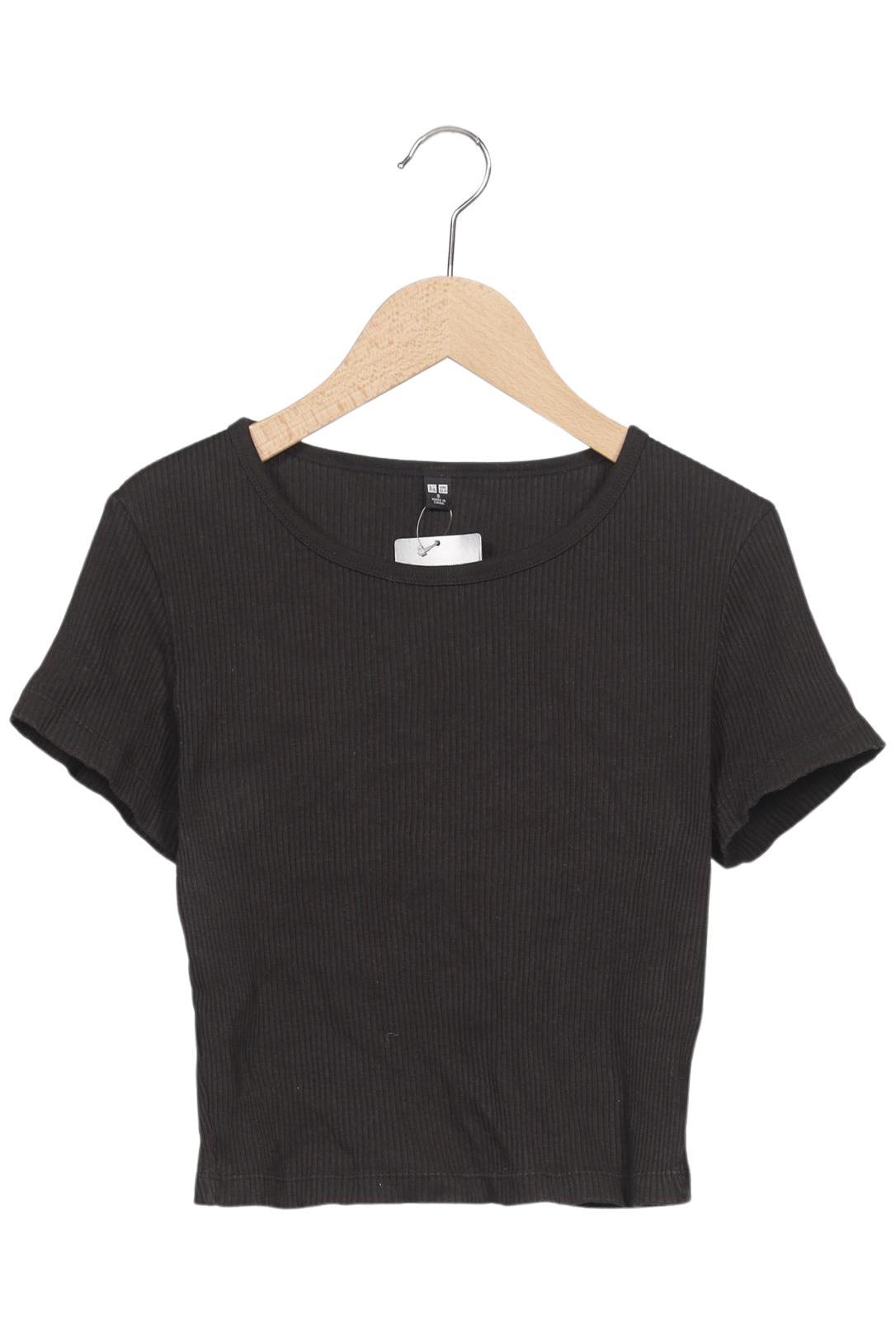 

uniqlo Damen T-Shirt, schwarz, Gr. 36