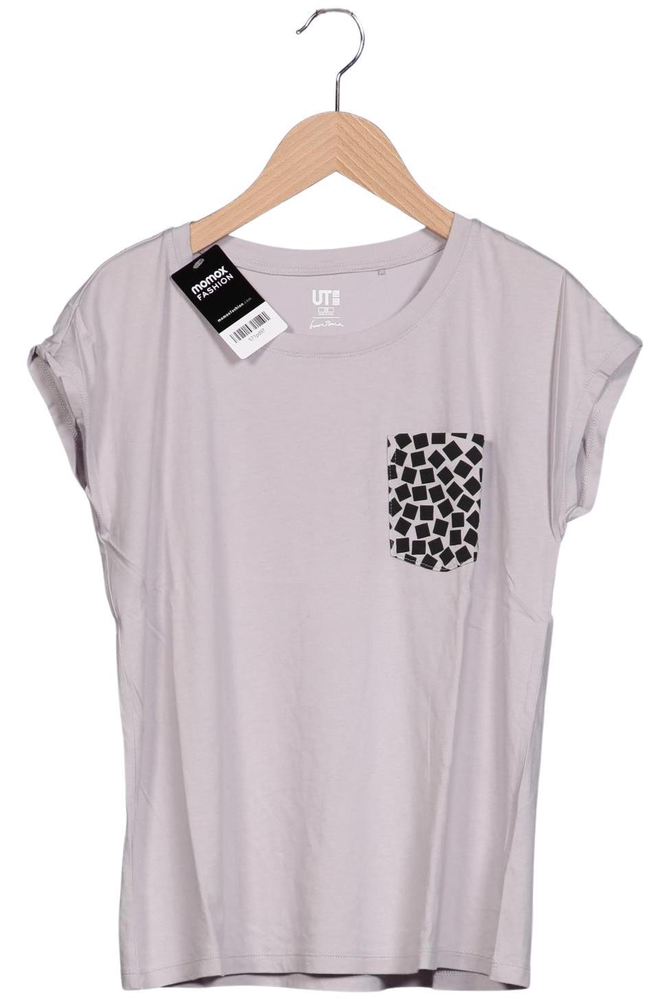 

uniqlo Damen T-Shirt, grau, Gr. 34
