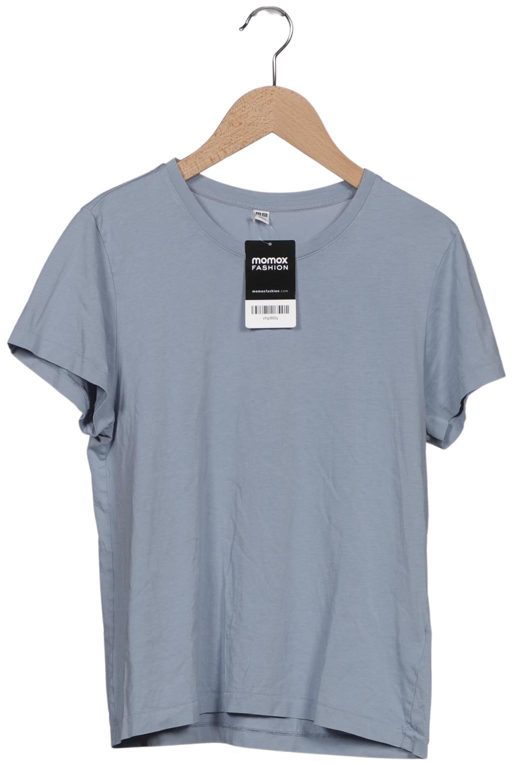 

uniqlo Damen T-Shirt, blau, Gr. 36