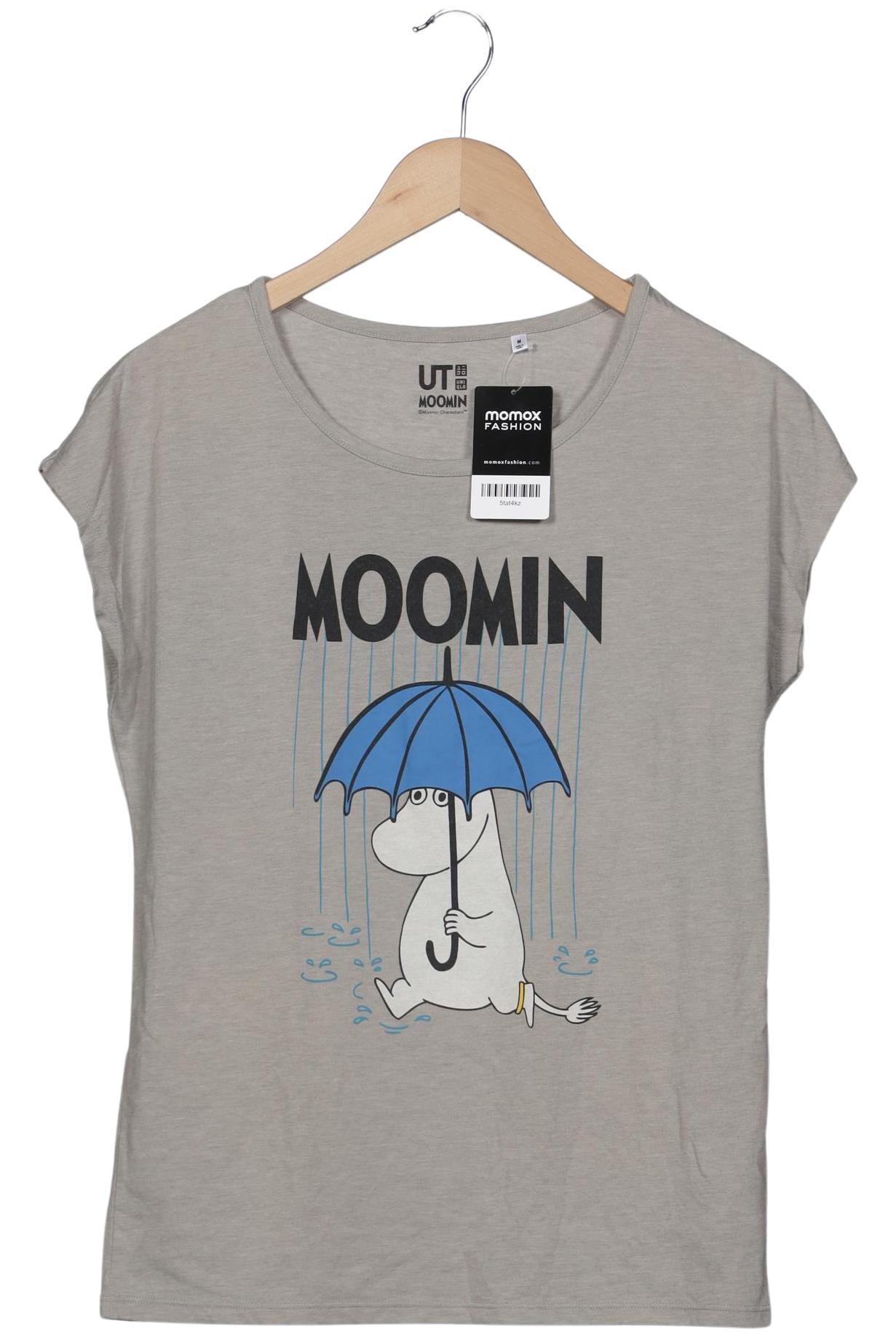 

uniqlo Damen T-Shirt, grau, Gr. 38