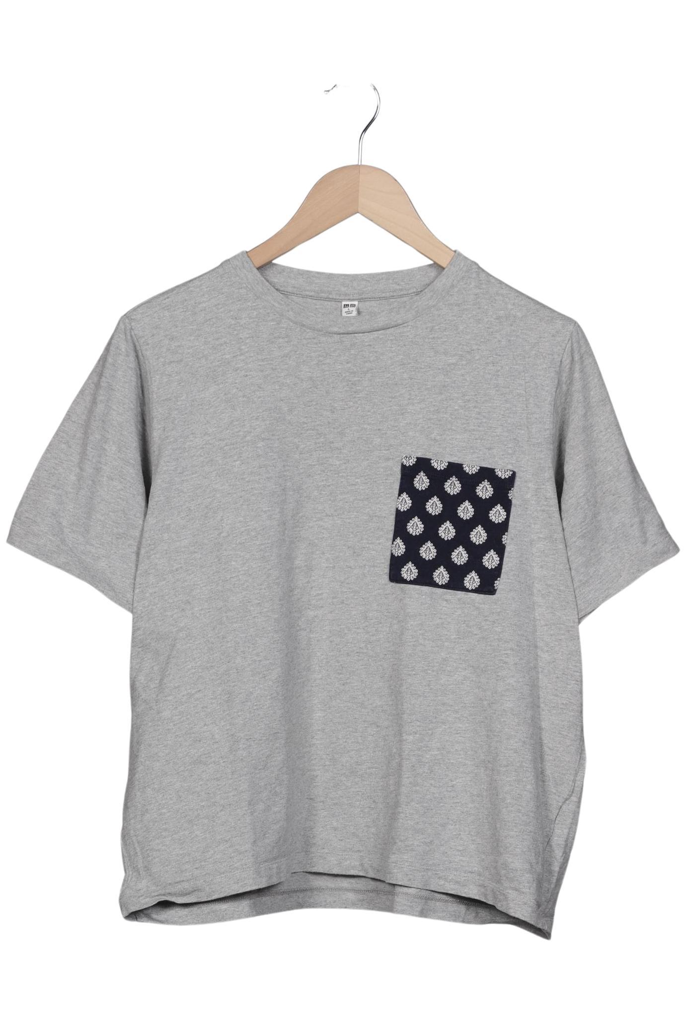 

uniqlo Damen T-Shirt, grau, Gr. 42