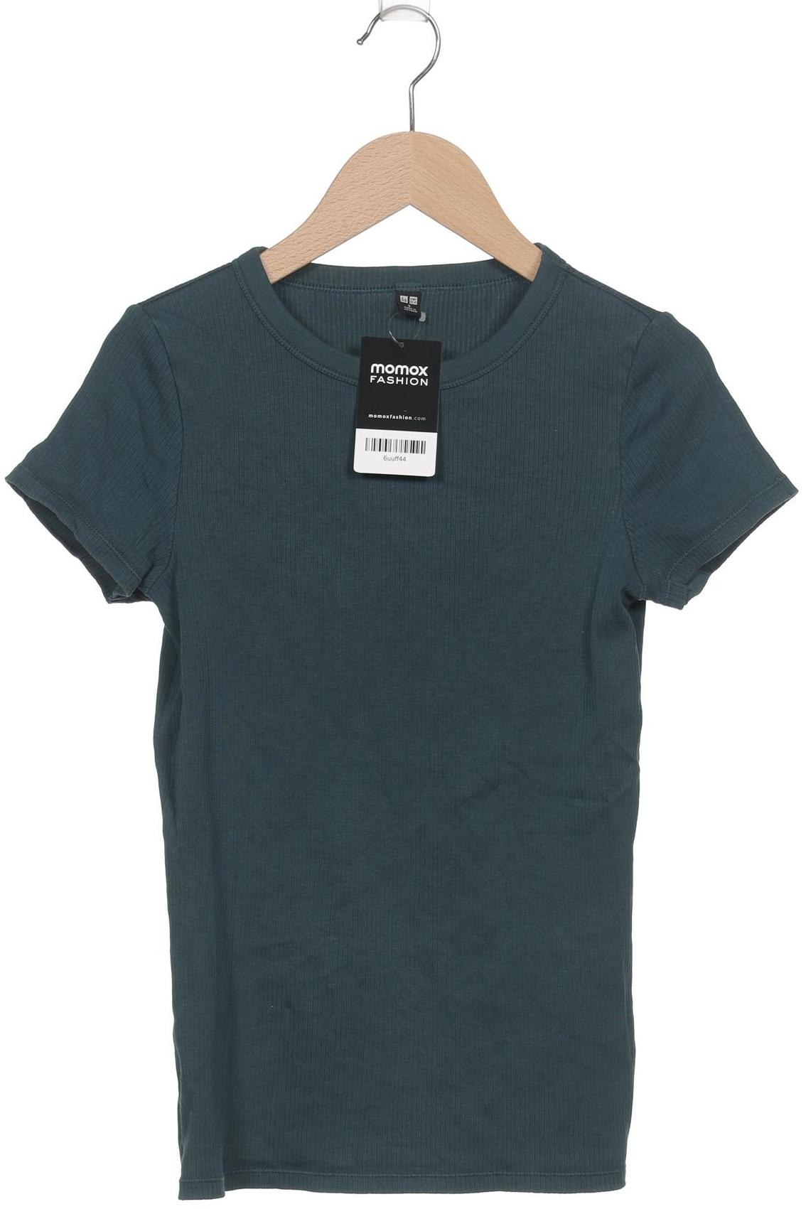 

uniqlo Damen T-Shirt, türkis, Gr. 36