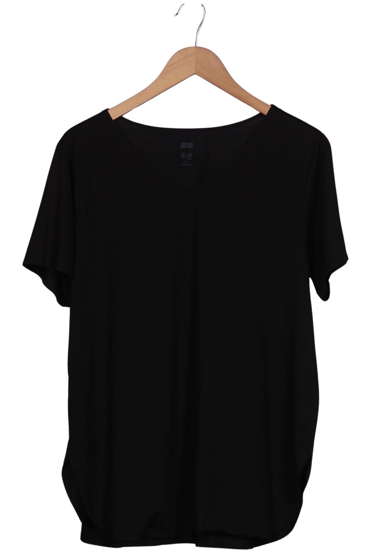 

uniqlo Damen T-Shirt, schwarz, Gr. 42
