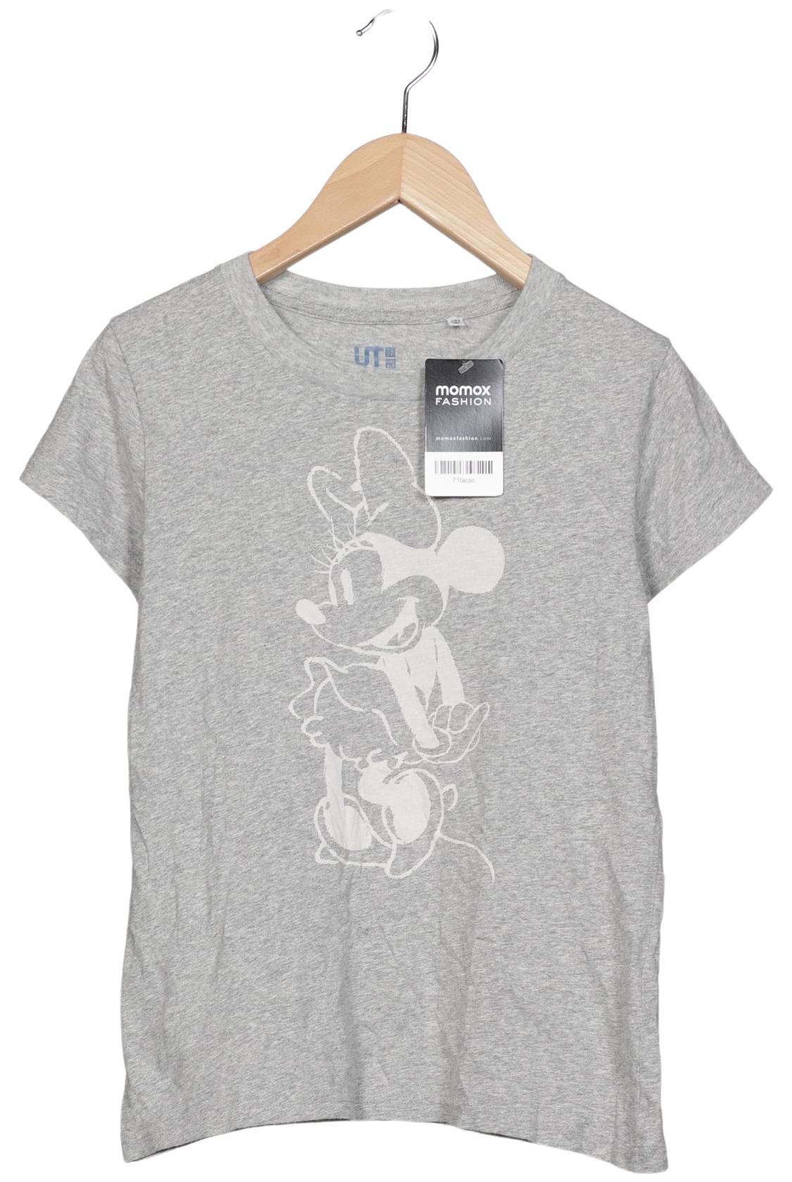 

uniqlo Damen T-Shirt, grau, Gr. 32