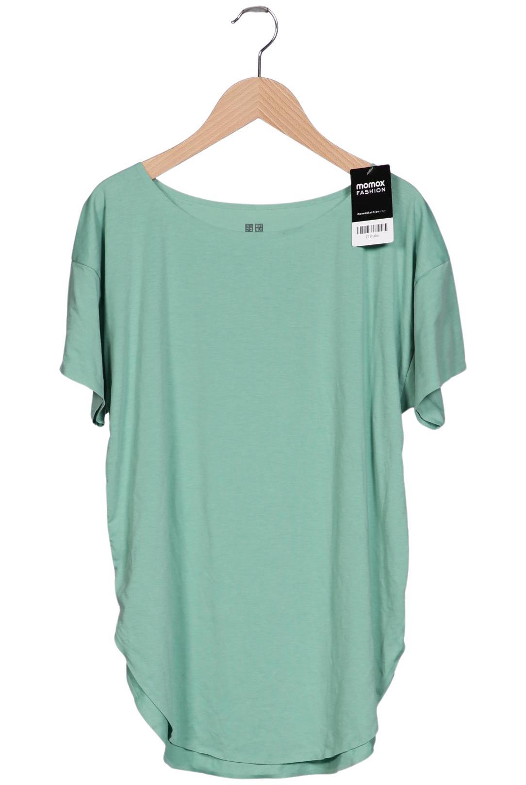 

uniqlo Damen T-Shirt, türkis, Gr. 34