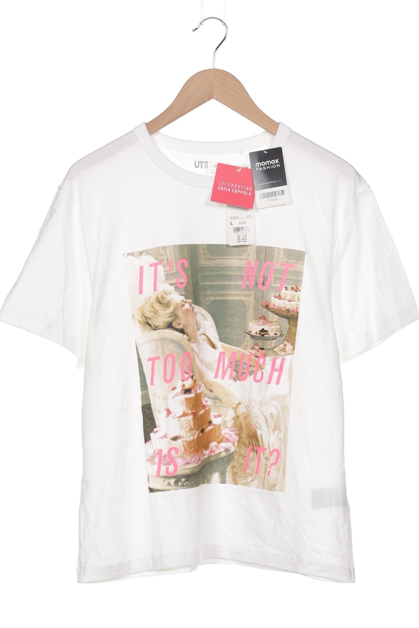 

uniqlo Damen T-Shirt, weiß, Gr. 42