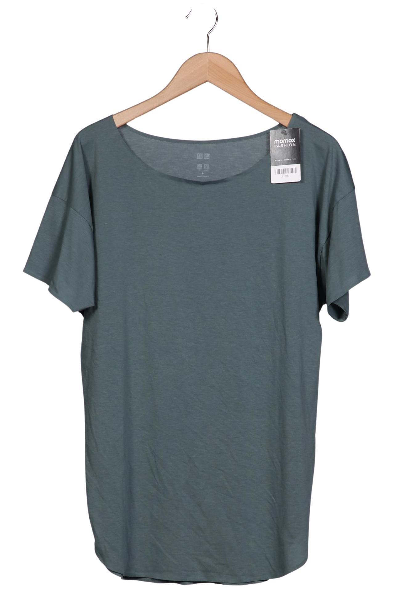 

uniqlo Damen T-Shirt, grün, Gr. 42