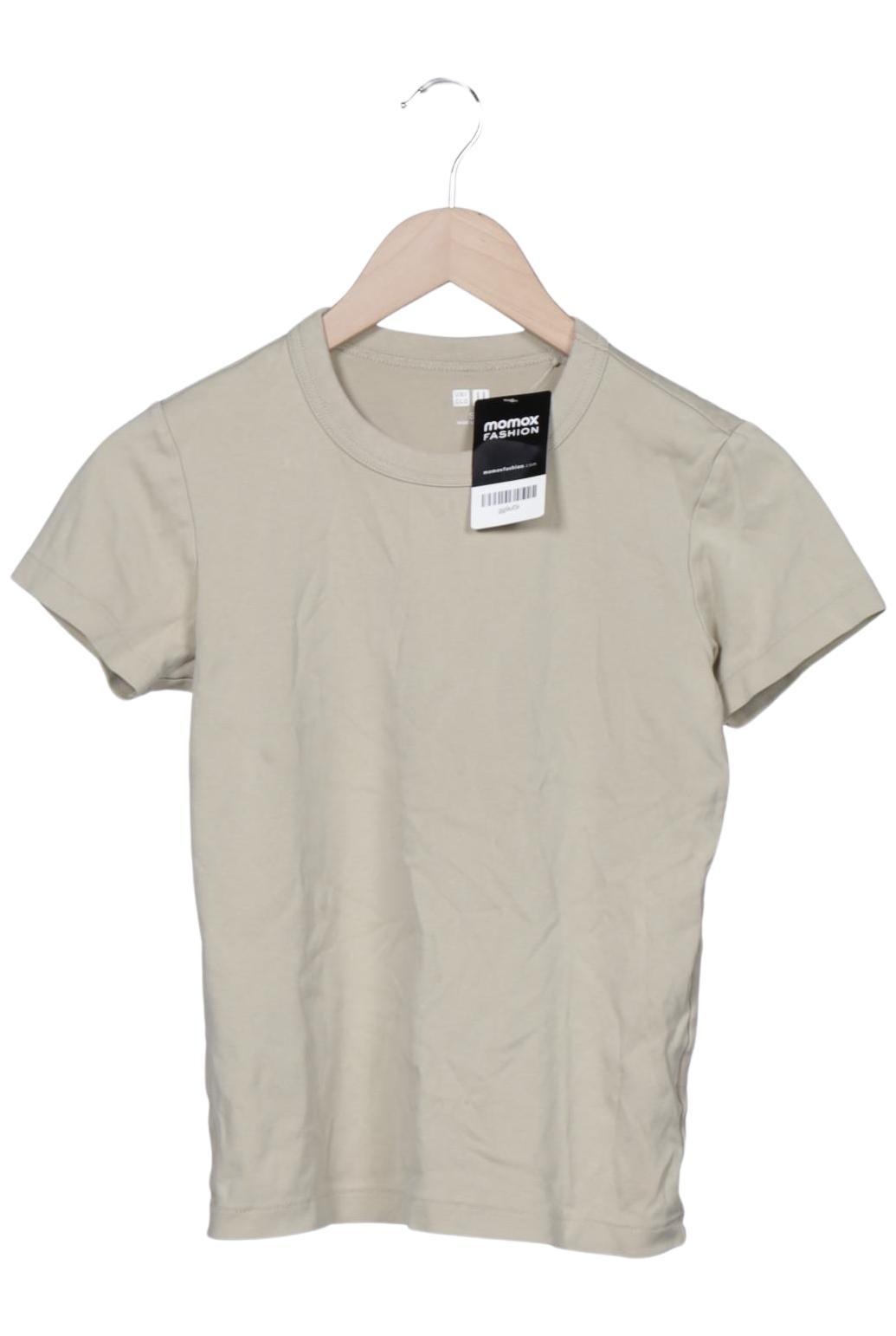 

uniqlo Damen T-Shirt, beige, Gr. 36
