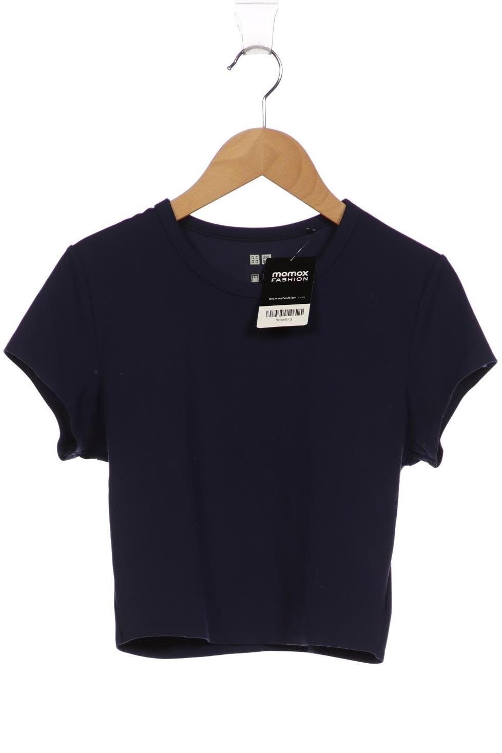 

uniqlo Damen T-Shirt, marineblau, Gr. 36