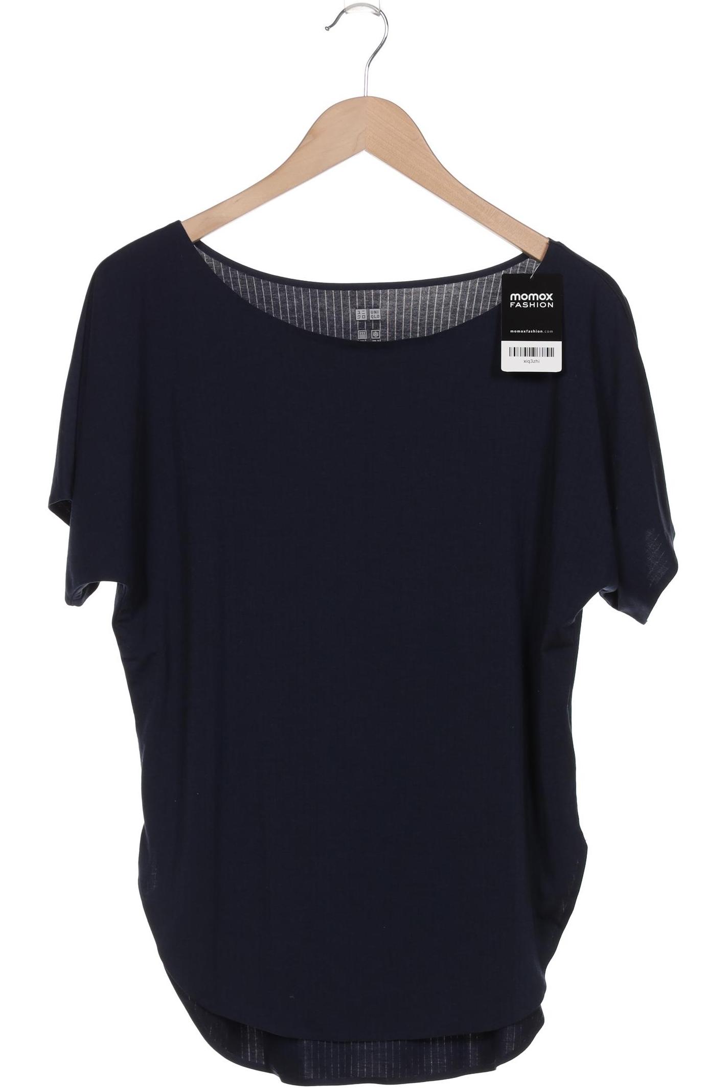 

uniqlo Damen T-Shirt, marineblau, Gr. 34