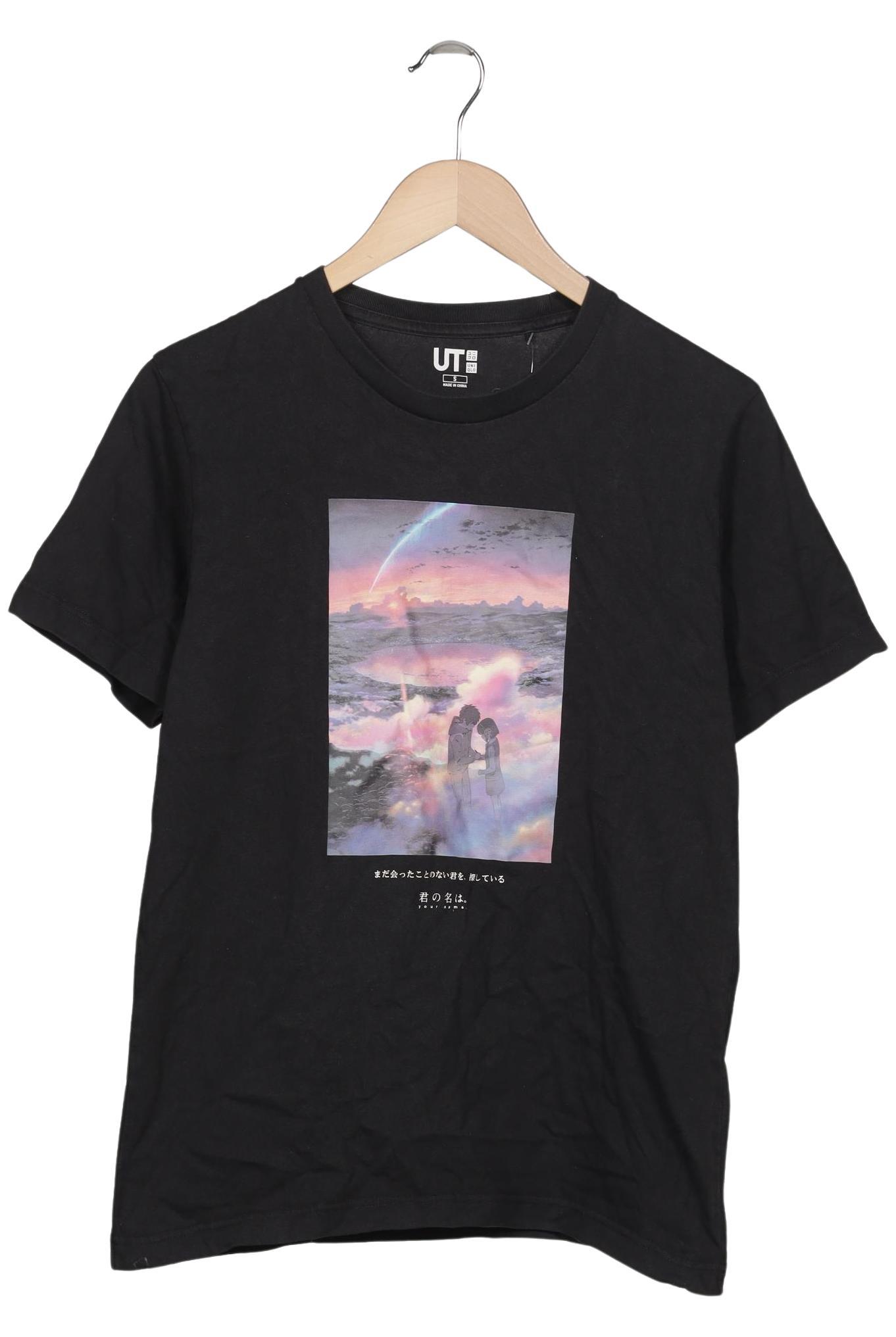 

uniqlo Damen T-Shirt, schwarz, Gr. 36