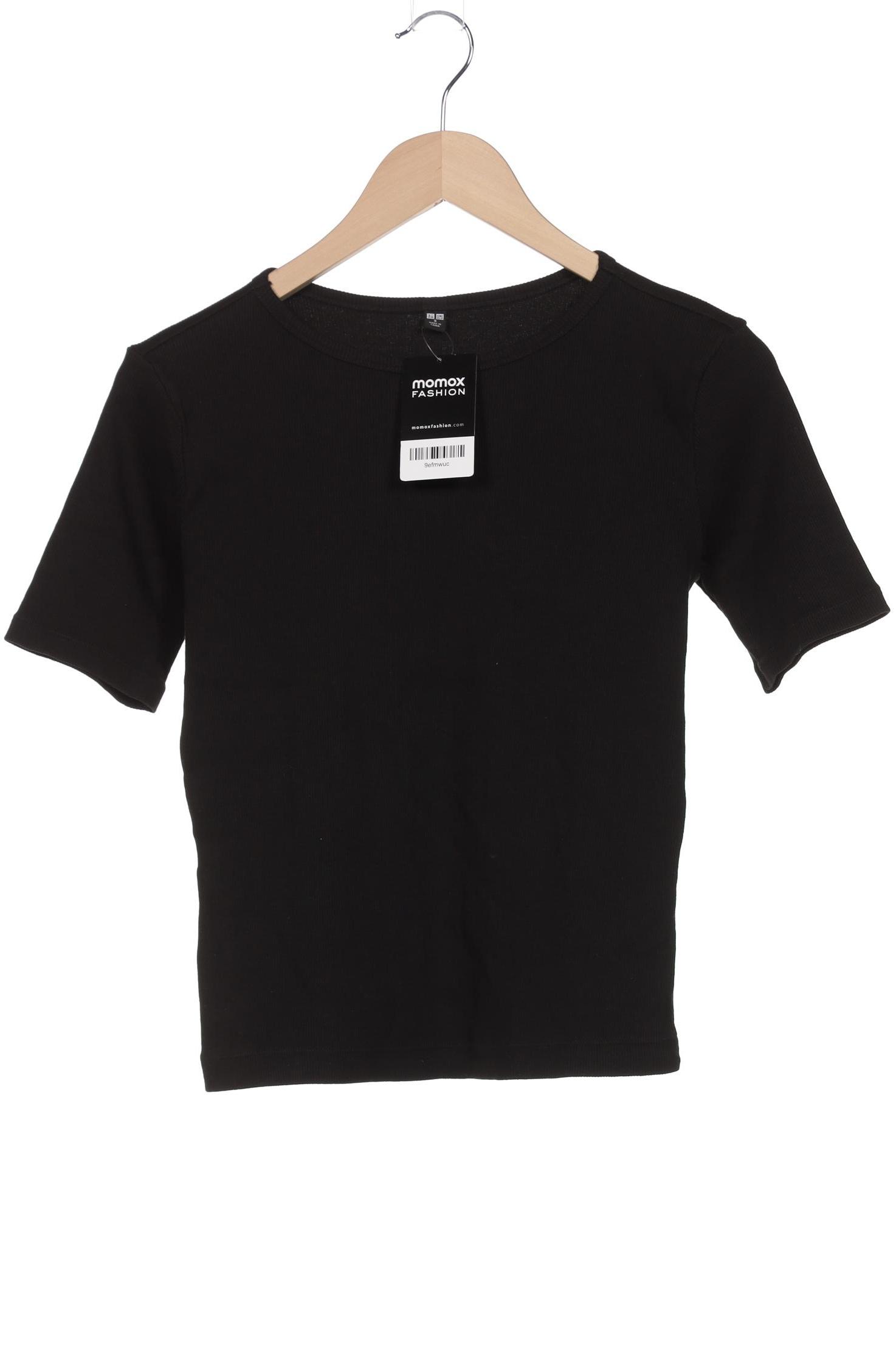 

uniqlo Damen T-Shirt, schwarz, Gr. 36