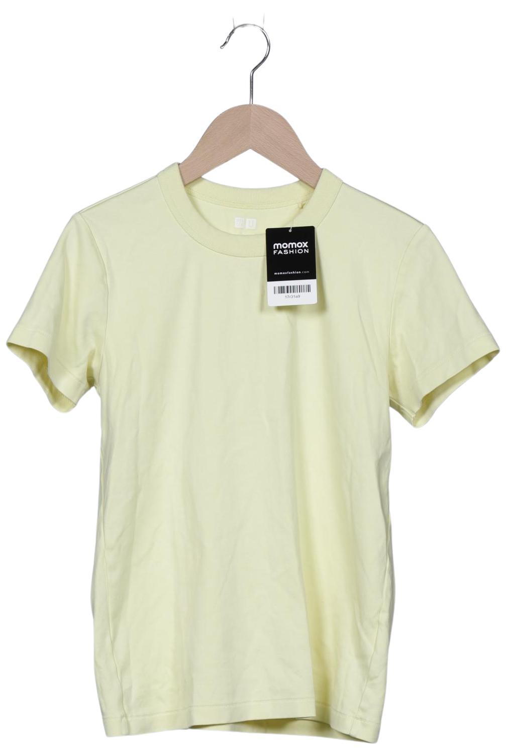 

uniqlo Damen T-Shirt, gelb, Gr. 36