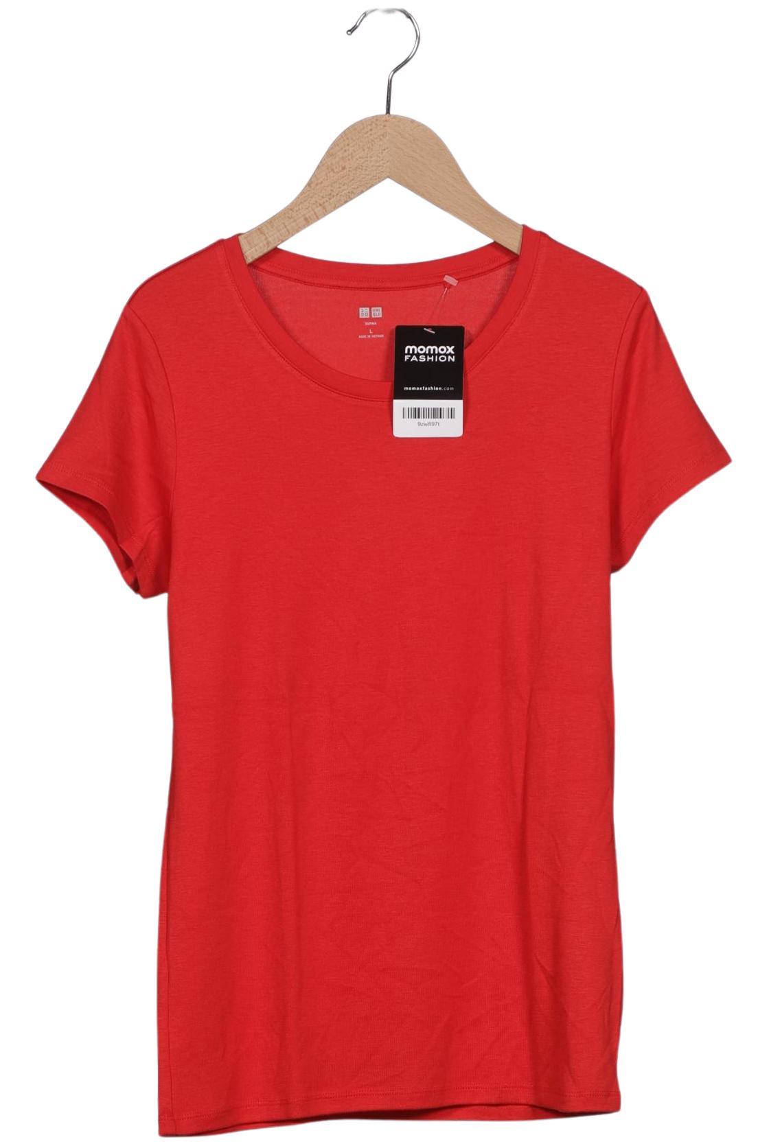 

uniqlo Damen T-Shirt, rot, Gr. 42
