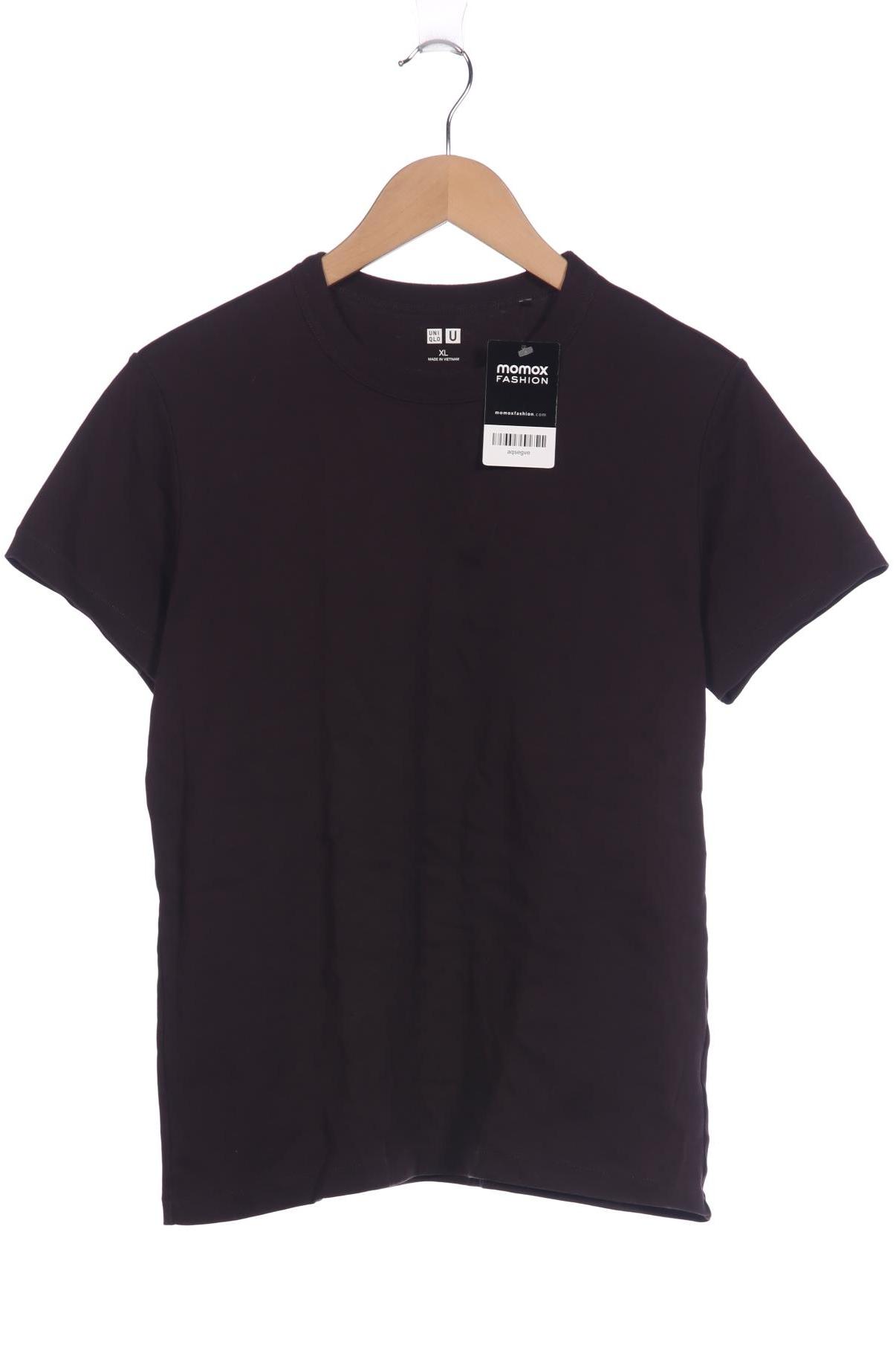 

uniqlo Damen T-Shirt, braun, Gr. 44