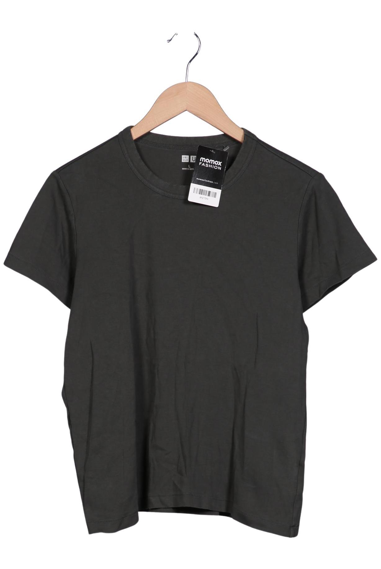 

uniqlo Damen T-Shirt, grau, Gr. 42