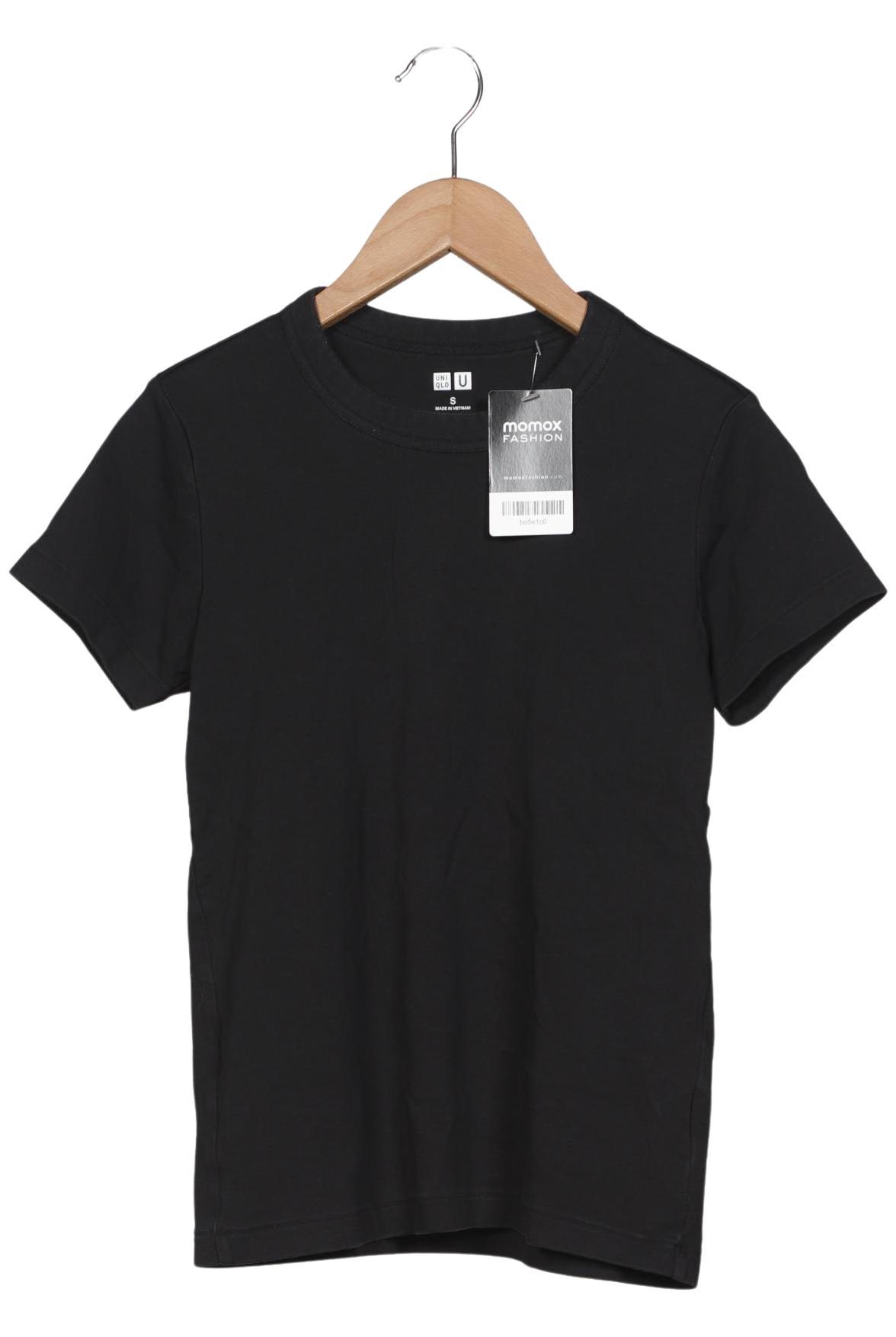 

uniqlo Damen T-Shirt, schwarz, Gr. 36