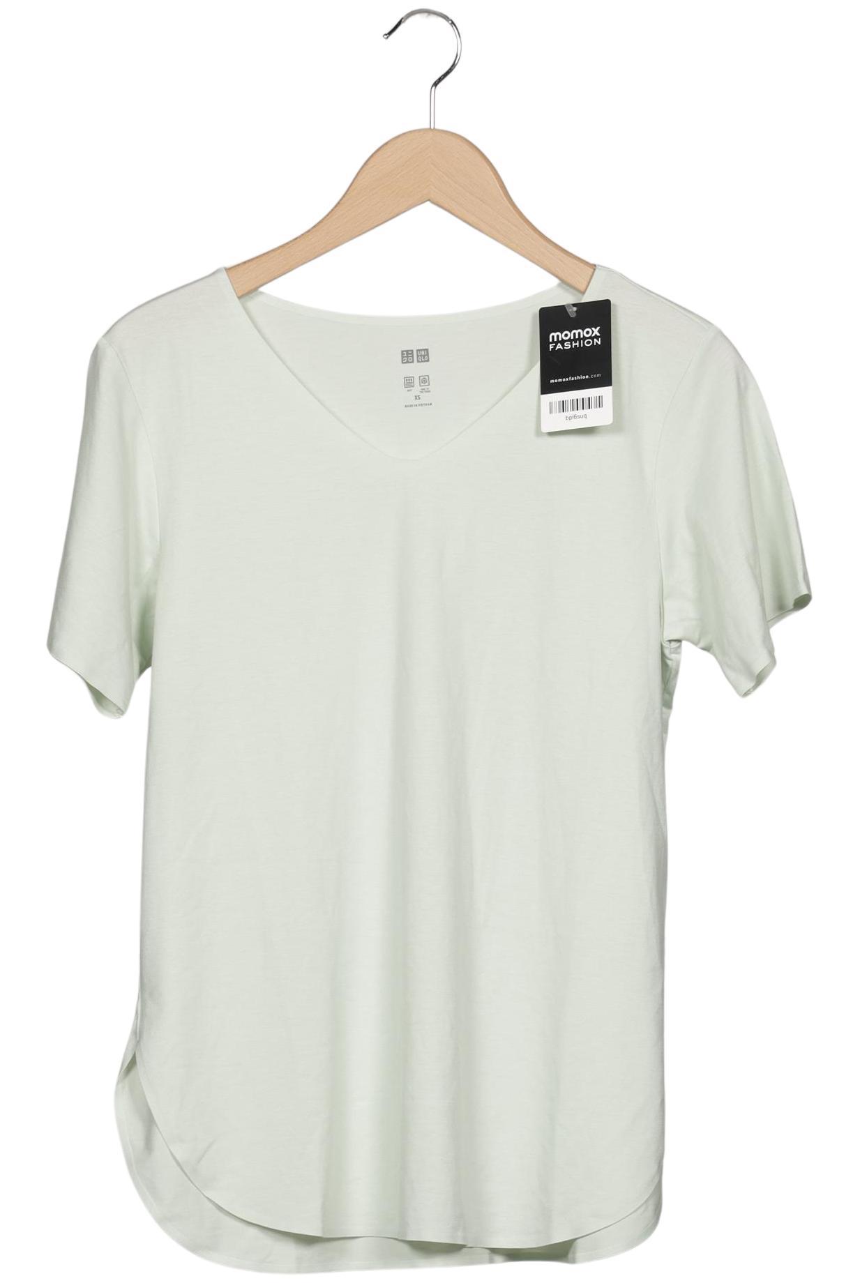 

uniqlo Damen T-Shirt, hellgrün, Gr. 34