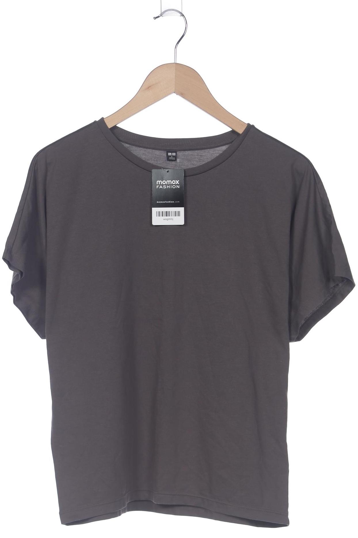 

uniqlo Damen T-Shirt, grau, Gr. 42