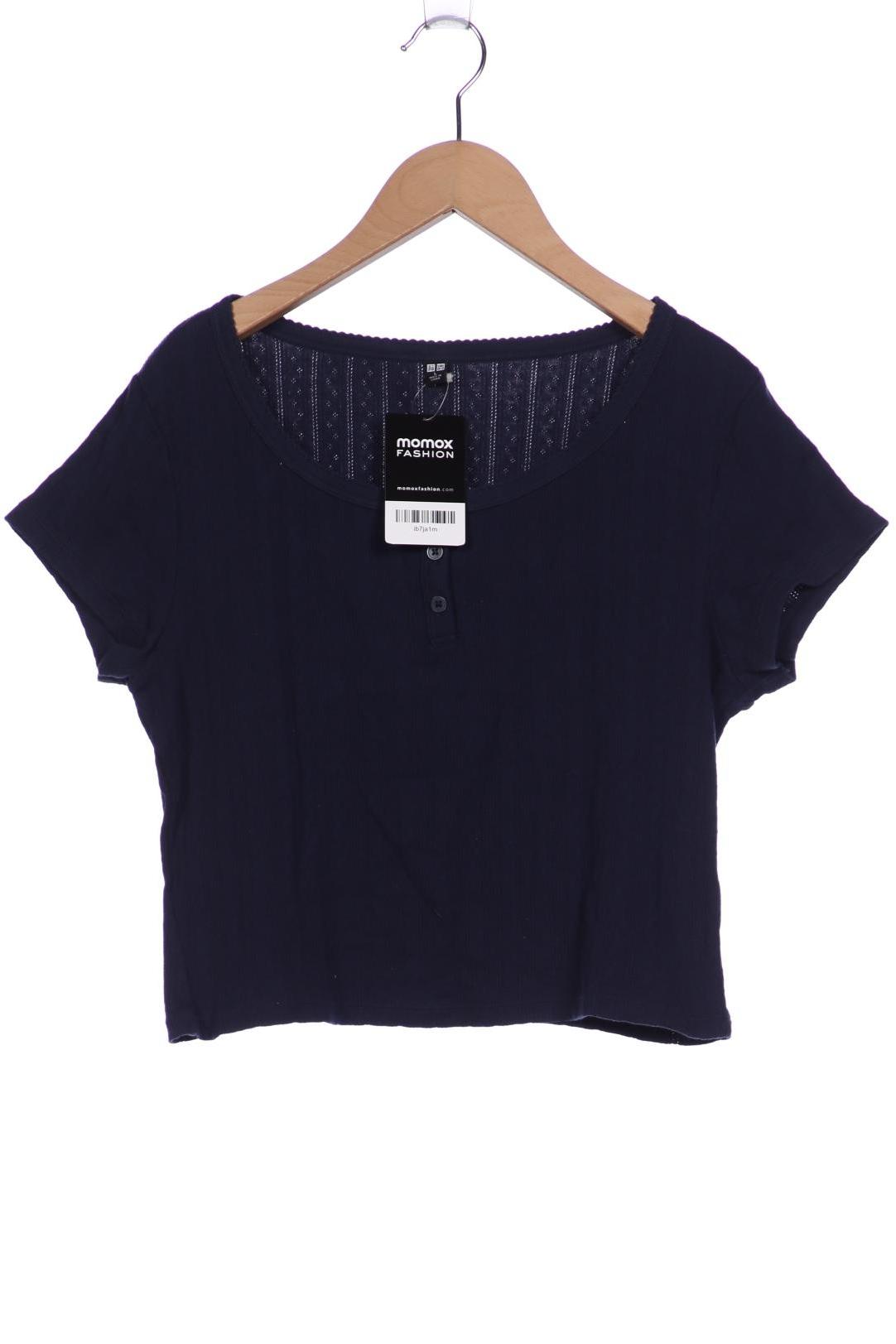 

uniqlo Damen T-Shirt, marineblau, Gr. 42