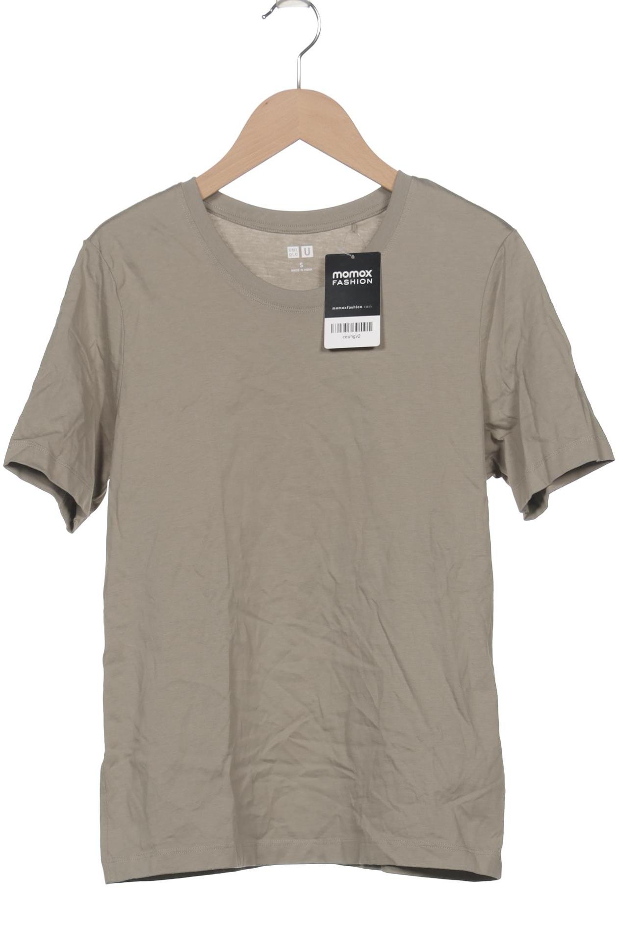 

uniqlo Damen T-Shirt, beige, Gr. 36