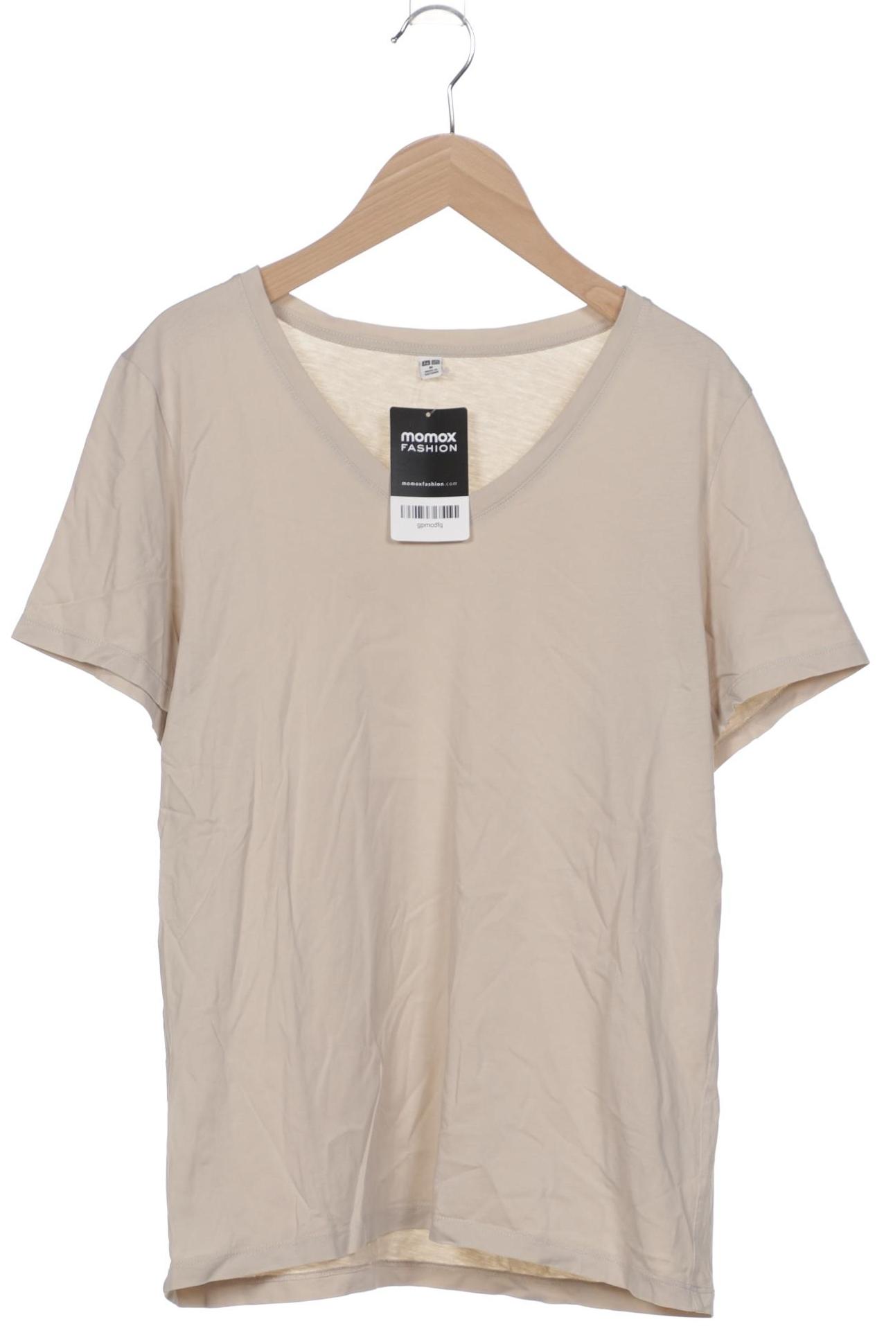 

uniqlo Damen T-Shirt, beige, Gr. 38