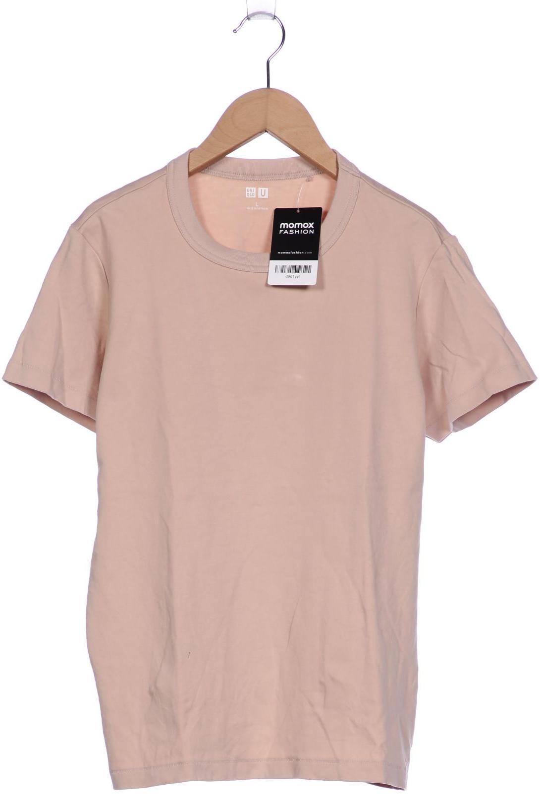 

uniqlo Damen T-Shirt, beige, Gr. 42