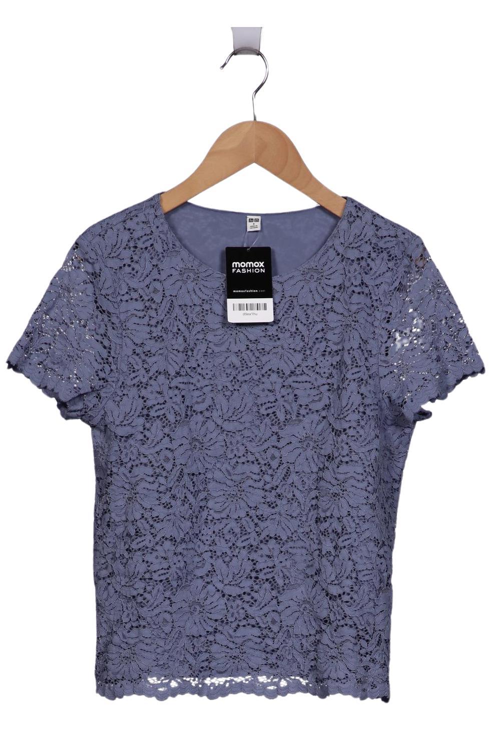 

uniqlo Damen T-Shirt, blau, Gr. 36