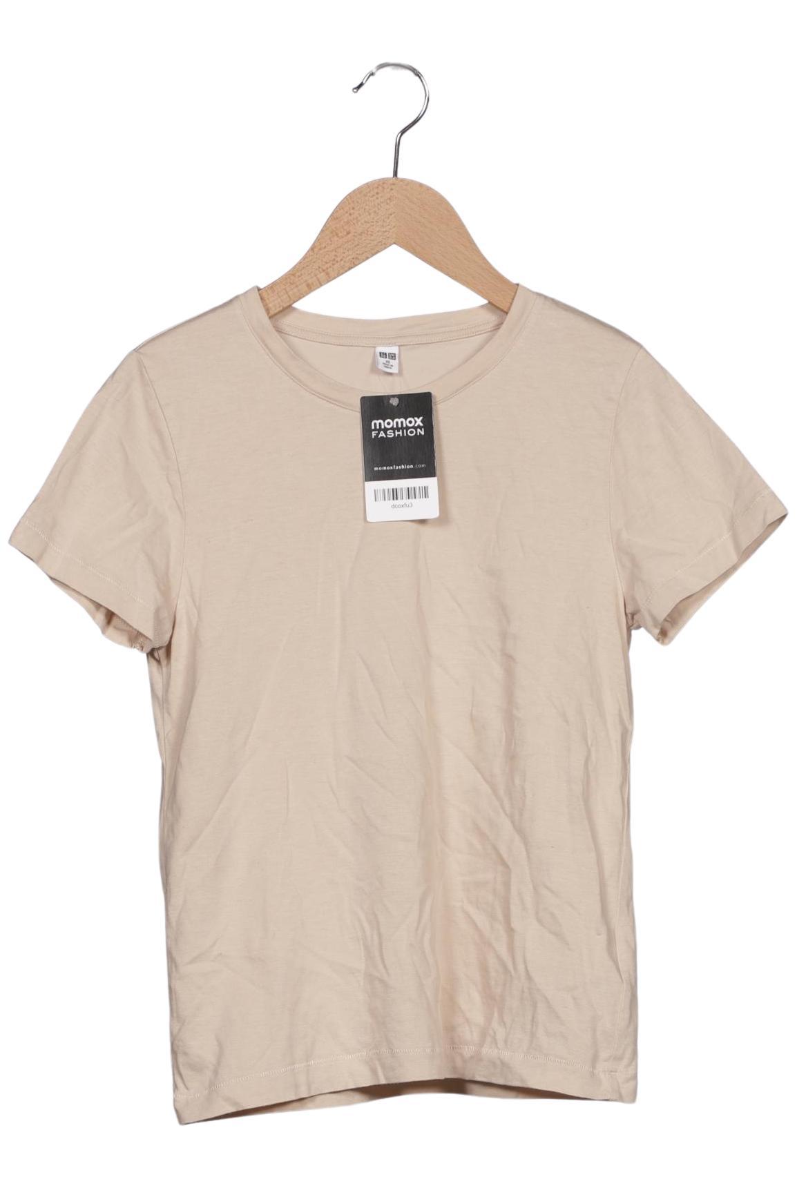 

uniqlo Damen T-Shirt, beige, Gr. 34