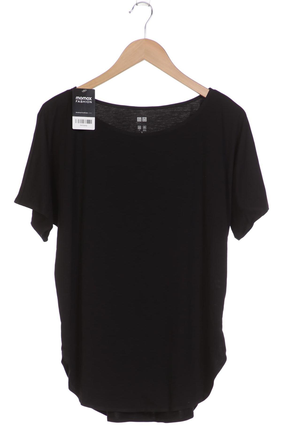 

uniqlo Damen T-Shirt, schwarz, Gr. 36
