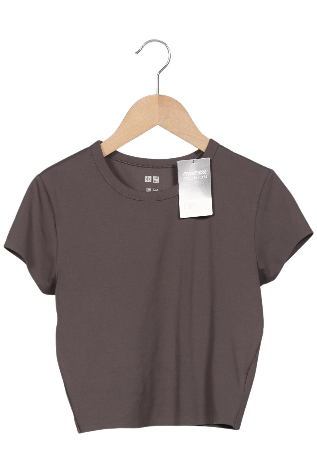 

uniqlo Damen T-Shirt, grau, Gr. 34