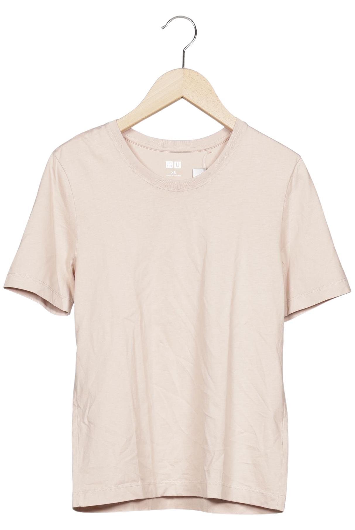 

uniqlo Damen T-Shirt, beige, Gr. 34