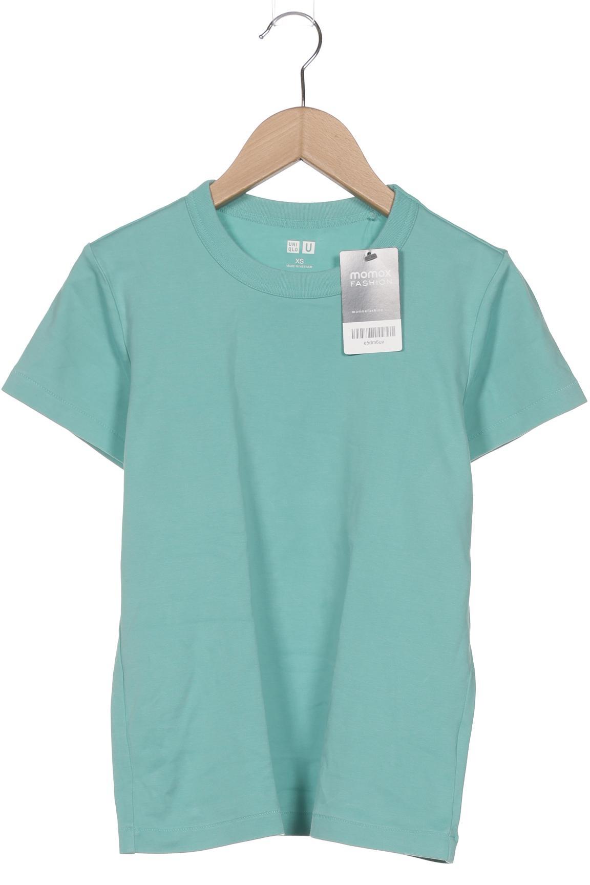 

uniqlo Damen T-Shirt, blau, Gr. 34