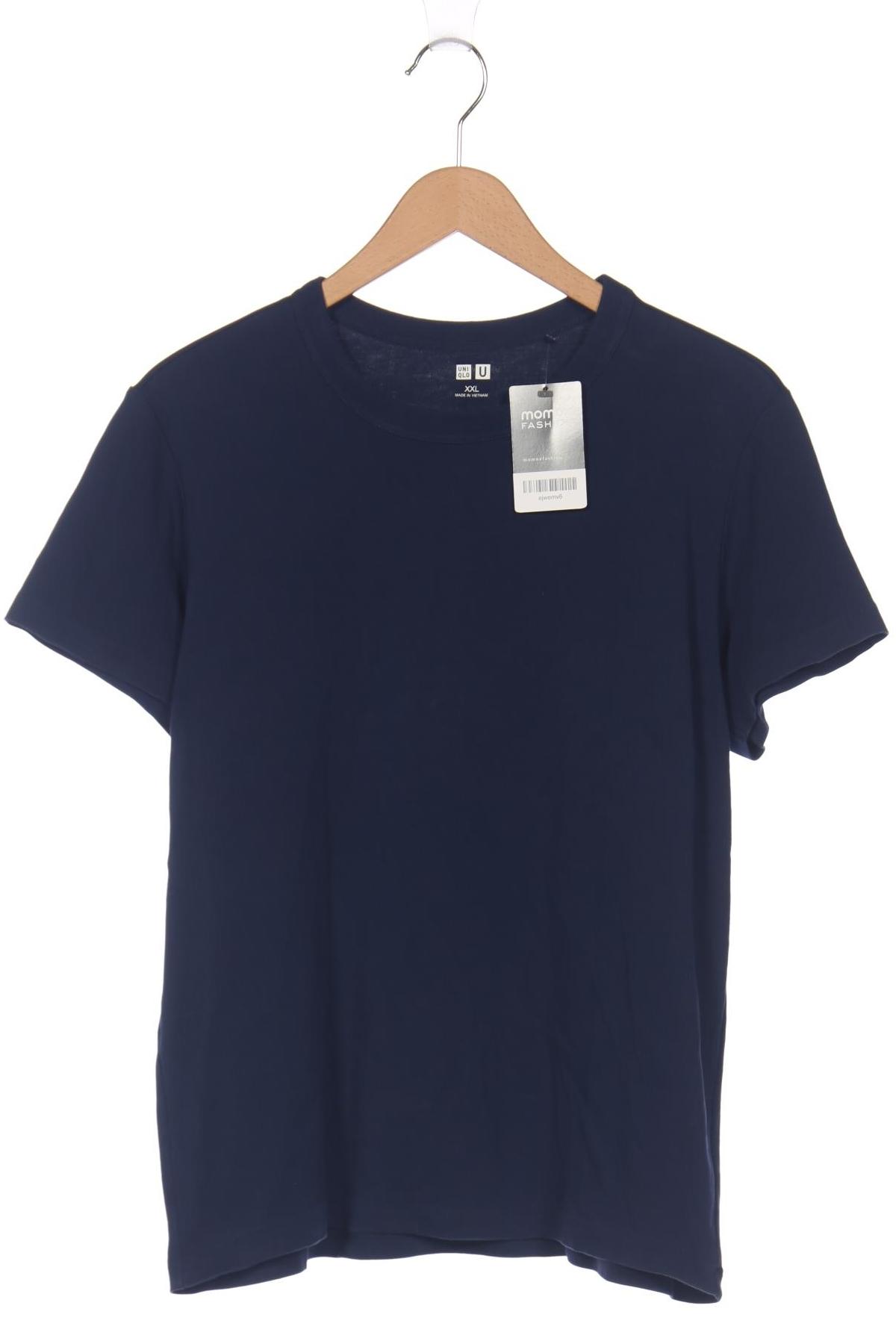 

uniqlo Damen T-Shirt, marineblau, Gr. 46