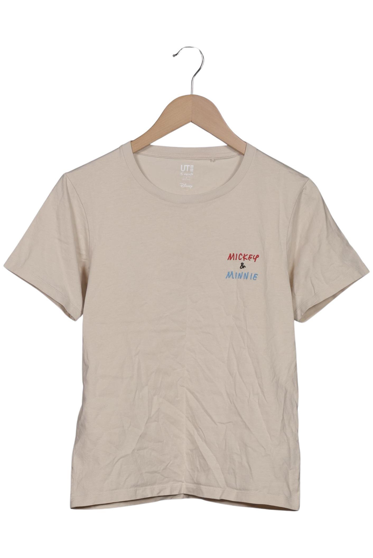 

uniqlo Damen T-Shirt, beige, Gr. 36