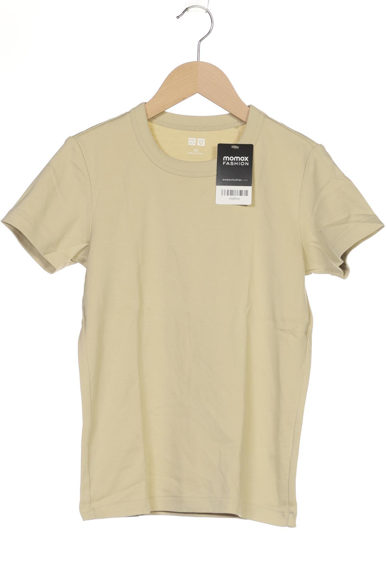 

uniqlo Damen T-Shirt, cremeweiß, Gr. 34