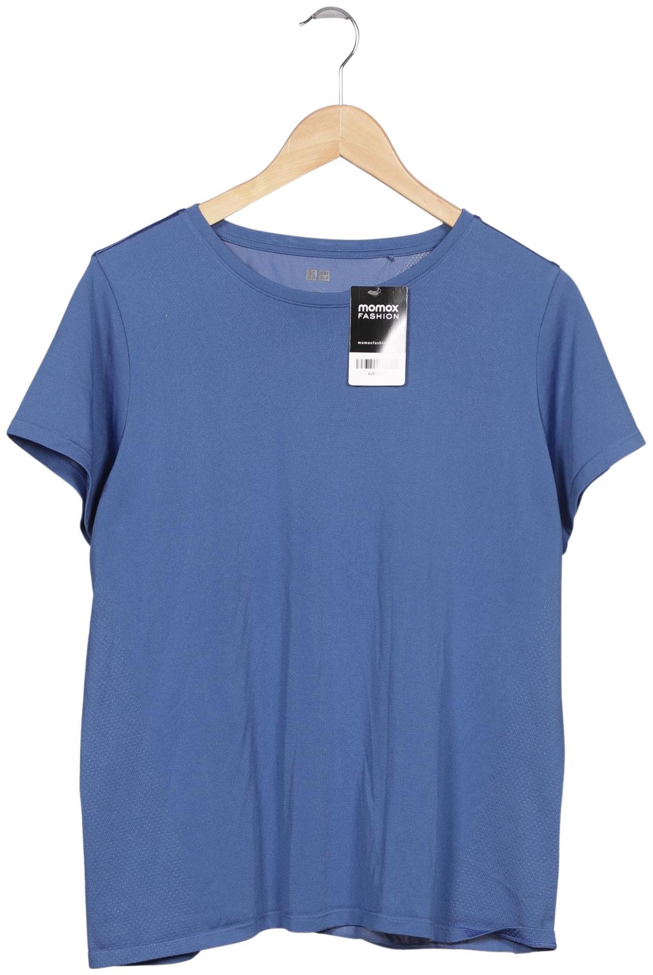 

uniqlo Damen T-Shirt, blau, Gr. 42