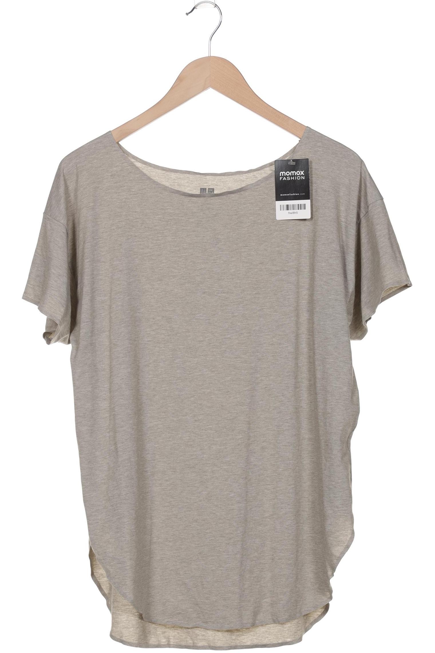 

uniqlo Damen T-Shirt, grau, Gr. 42