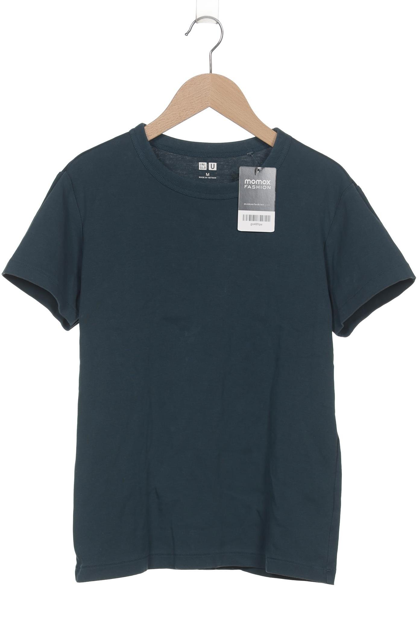 

uniqlo Damen T-Shirt, türkis, Gr. 38