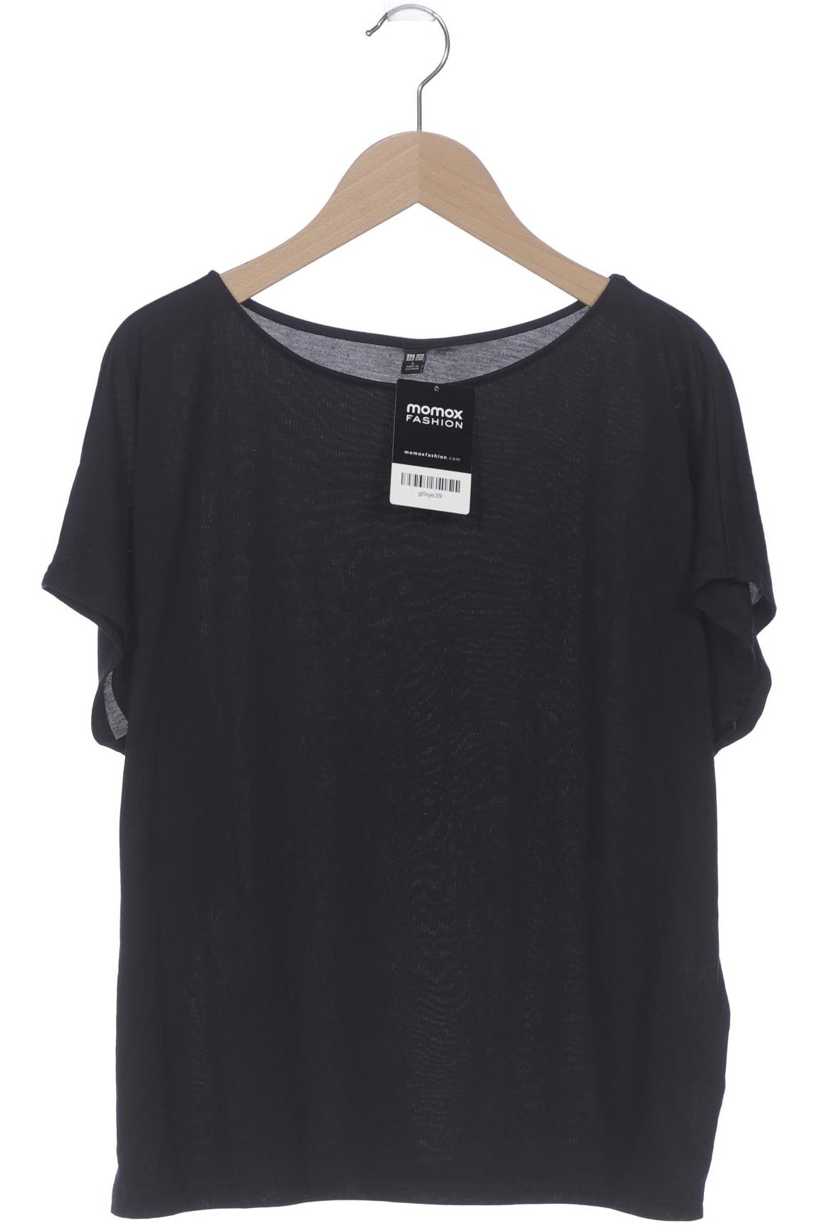 

uniqlo Damen T-Shirt, schwarz, Gr. 42