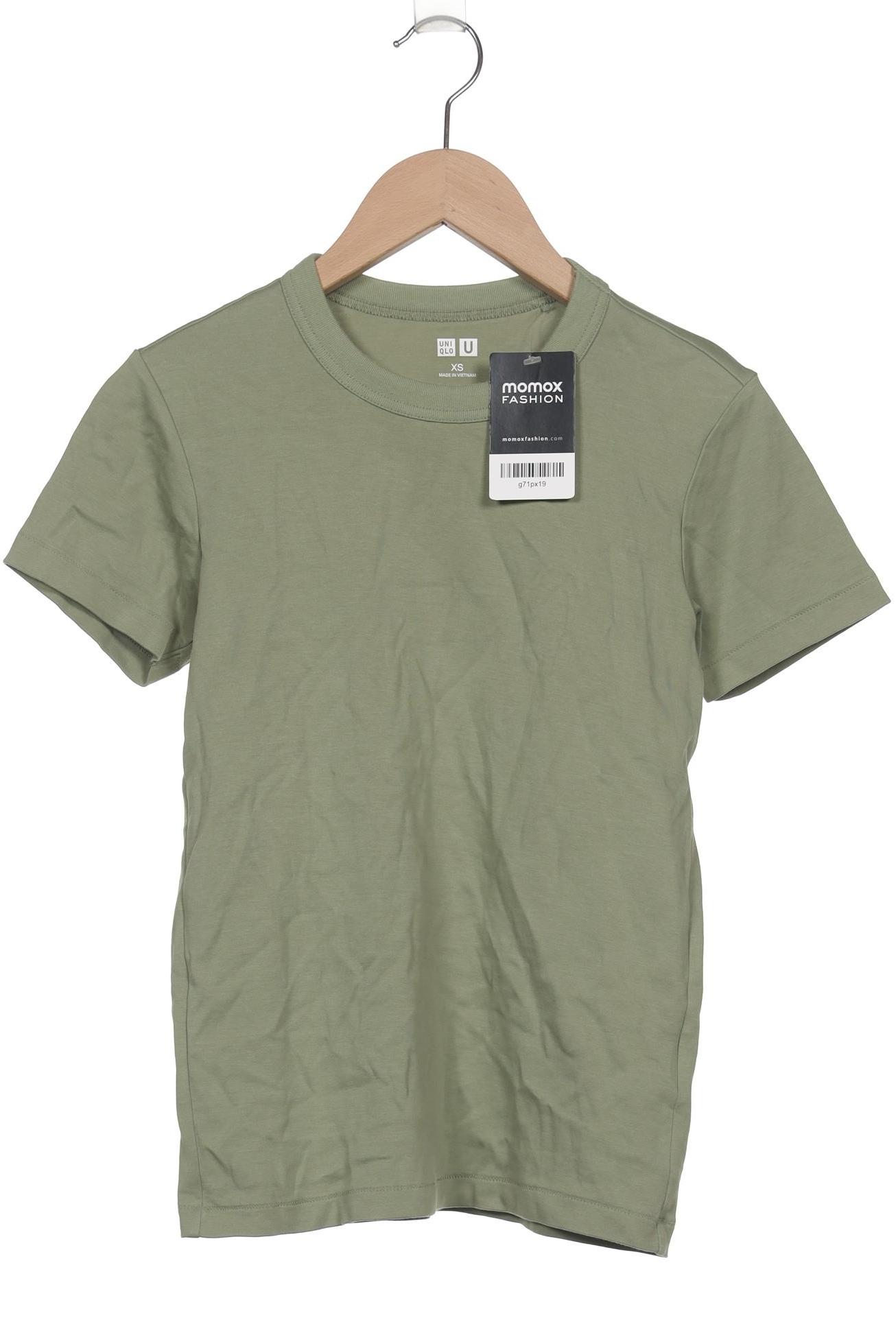 

uniqlo Damen T-Shirt, hellgrün, Gr. 34