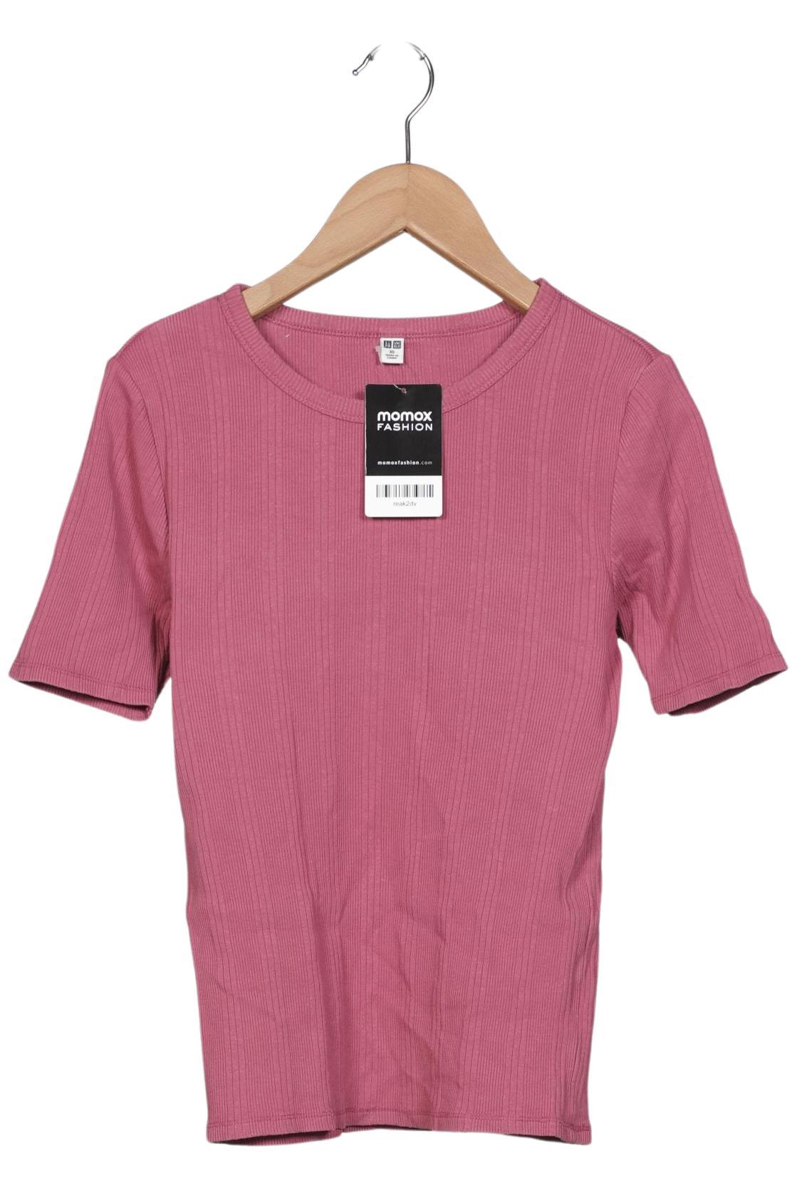 

uniqlo Damen T-Shirt, pink, Gr. 34