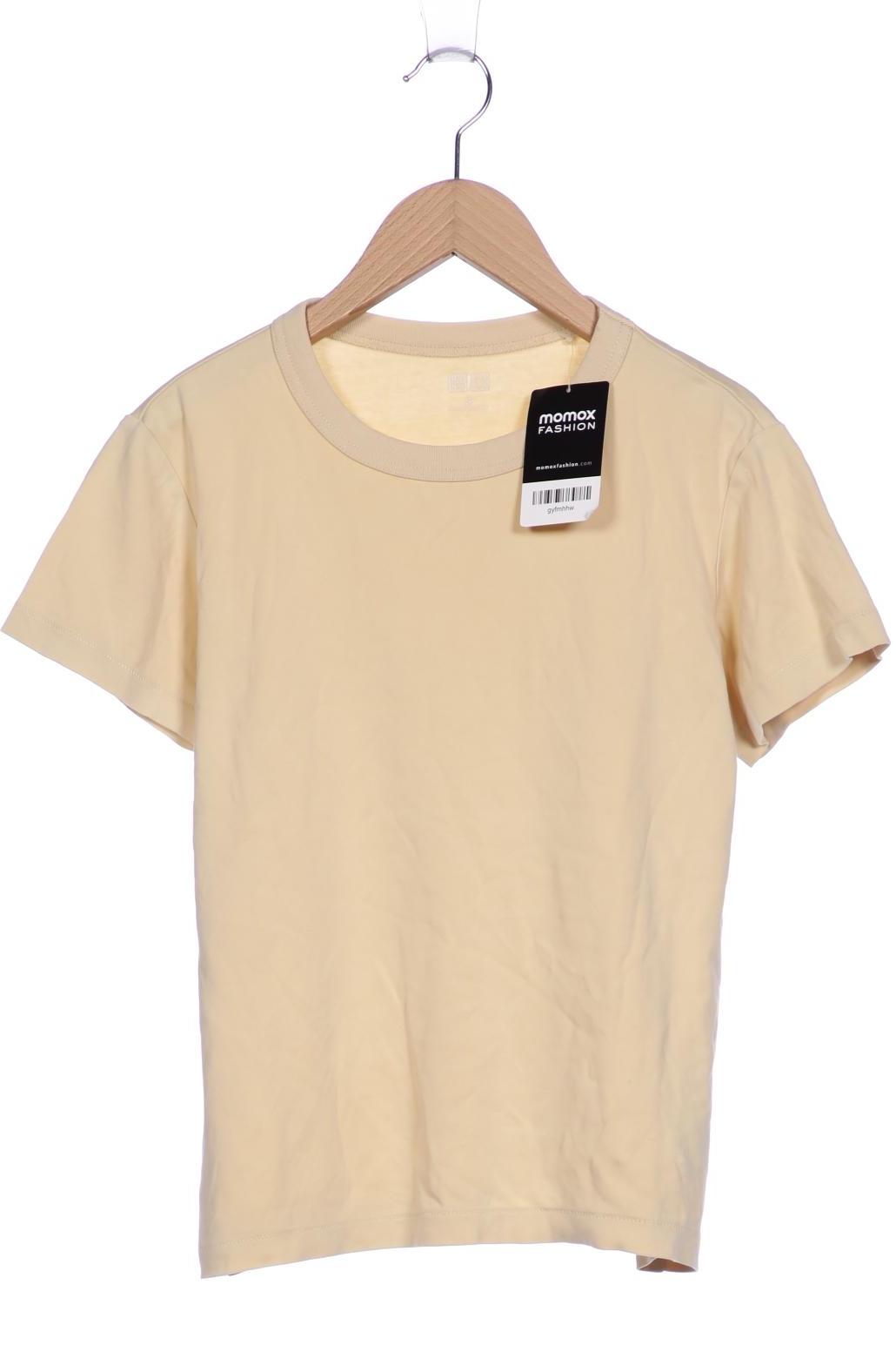 

uniqlo Damen T-Shirt, beige, Gr. 36