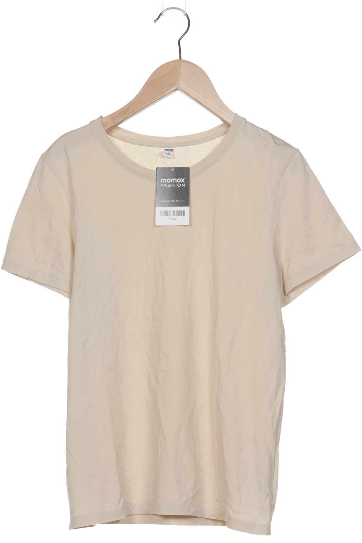 

uniqlo Damen T-Shirt, cremeweiß, Gr. 36