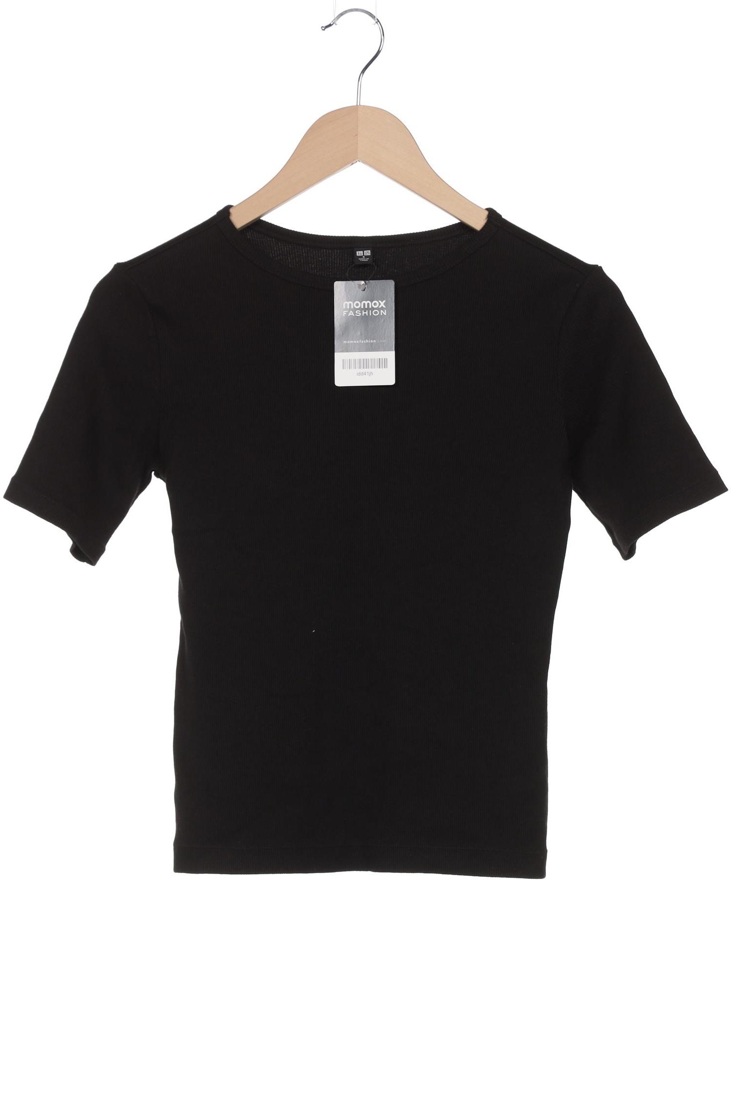 

uniqlo Damen T-Shirt, schwarz, Gr. 36