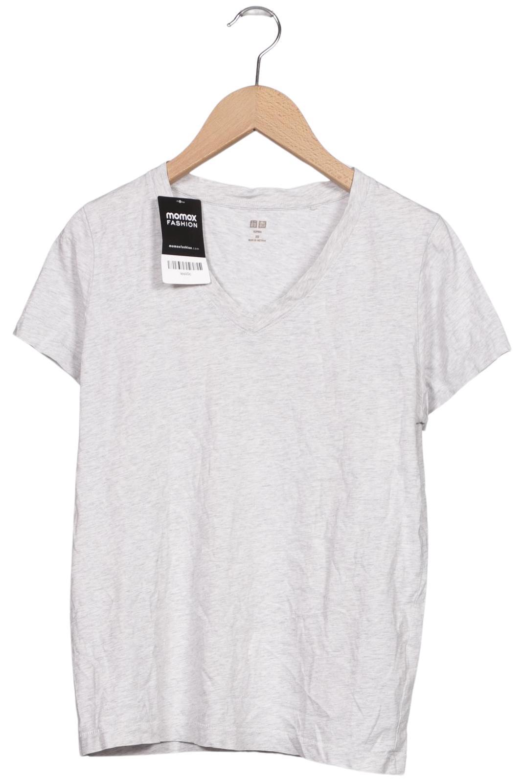 

uniqlo Damen T-Shirt, grau, Gr. 34