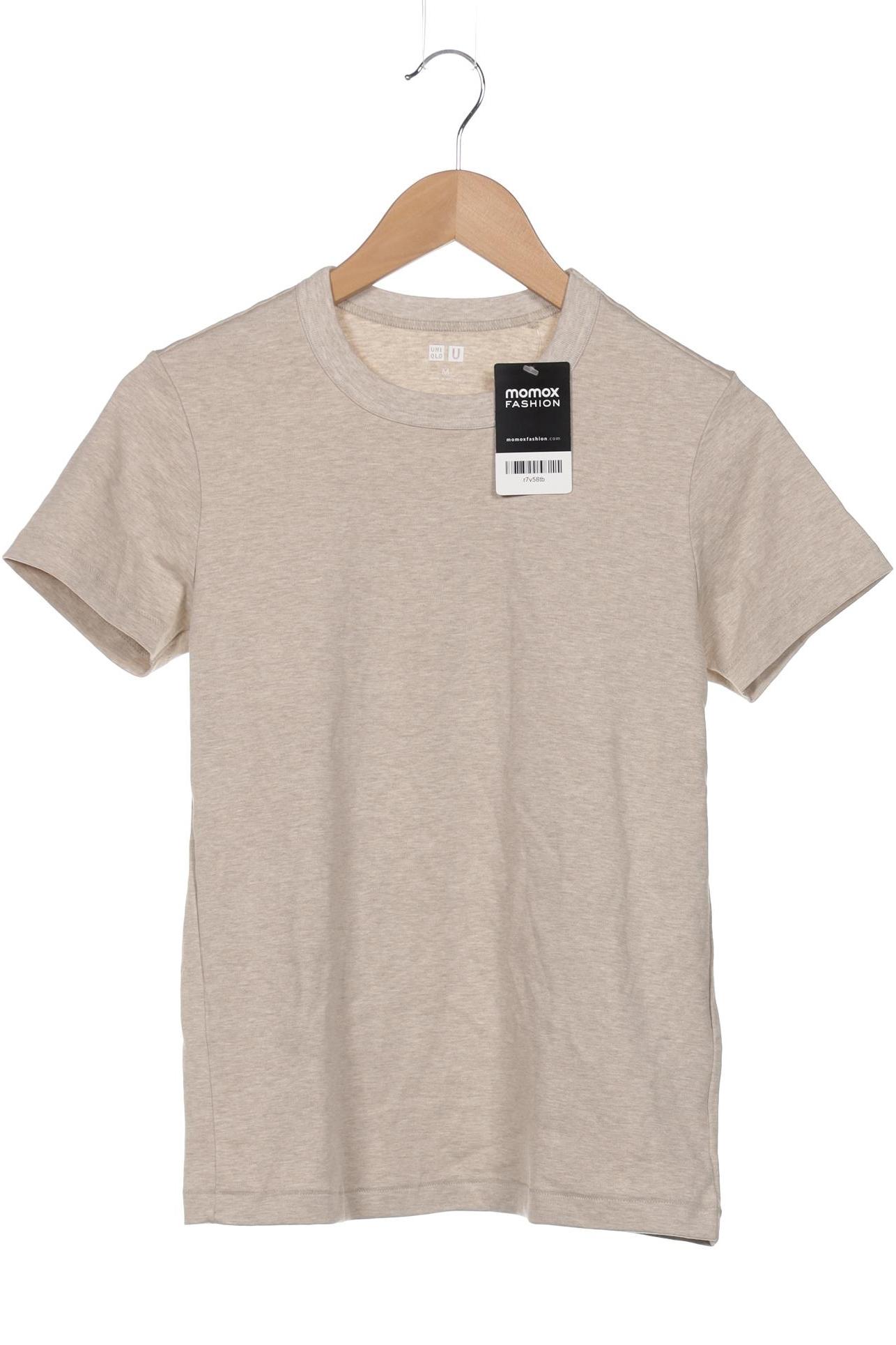 

uniqlo Damen T-Shirt, beige, Gr. 38