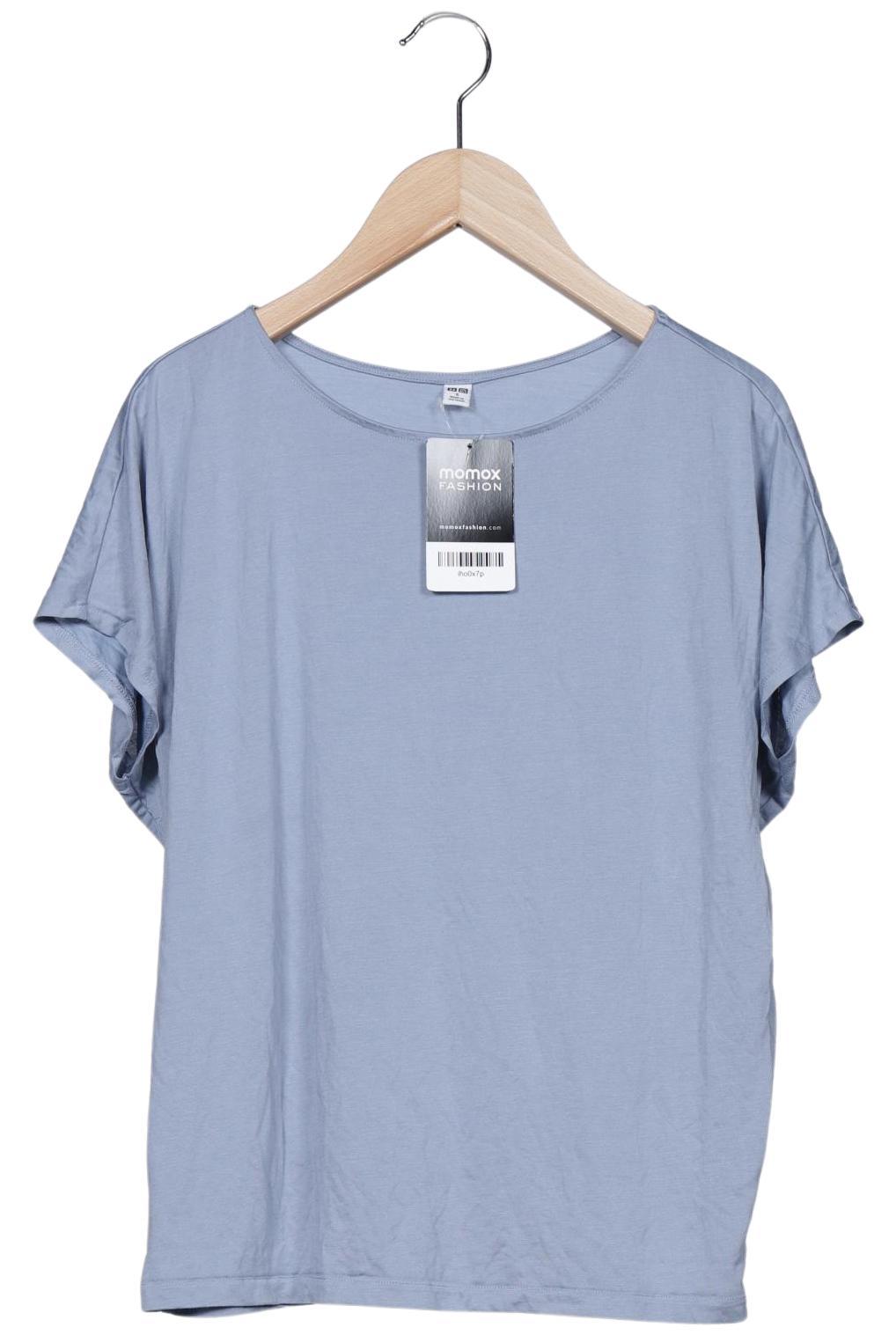 

uniqlo Damen T-Shirt, blau, Gr. 36