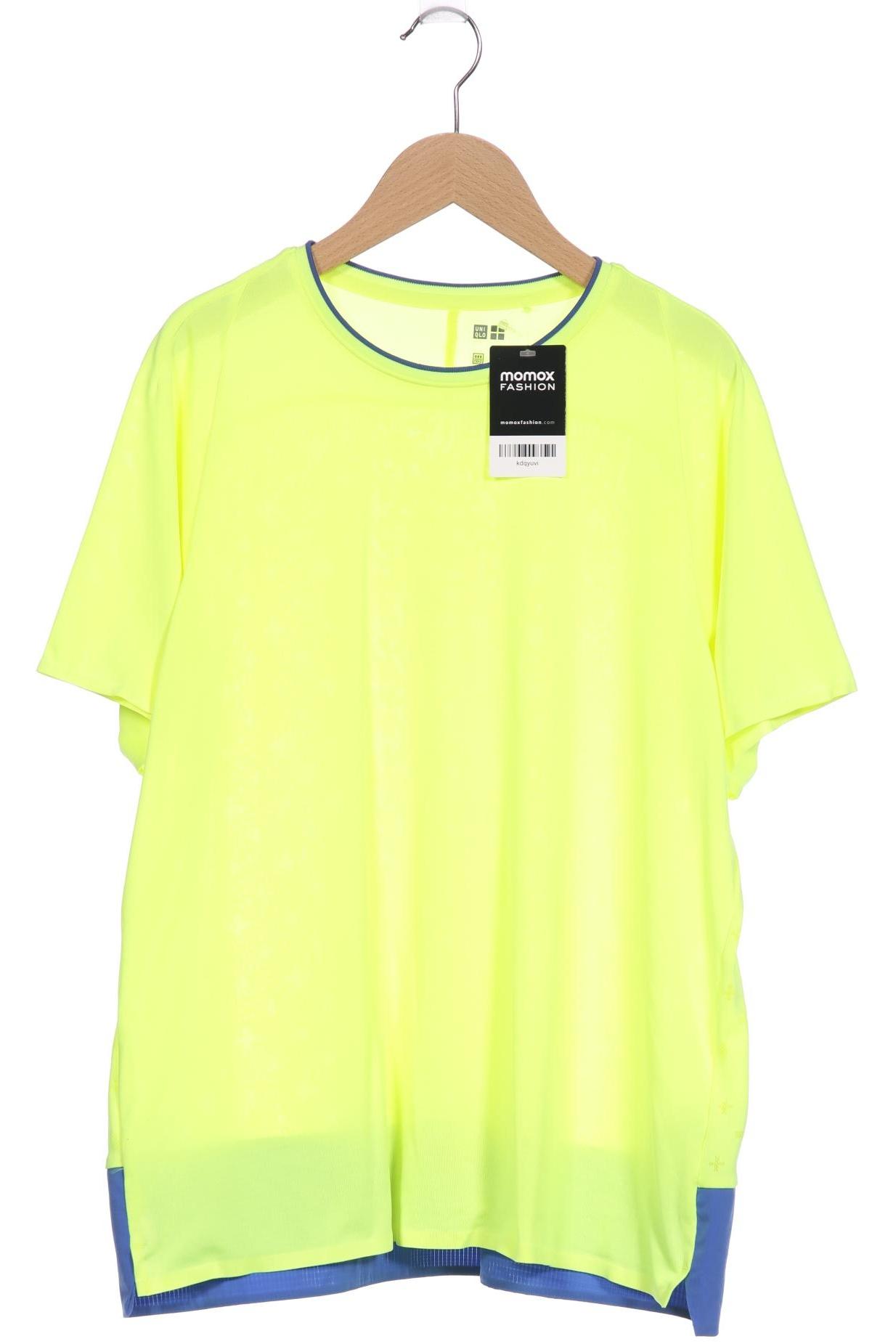 

uniqlo Damen T-Shirt, neon, Gr. 44